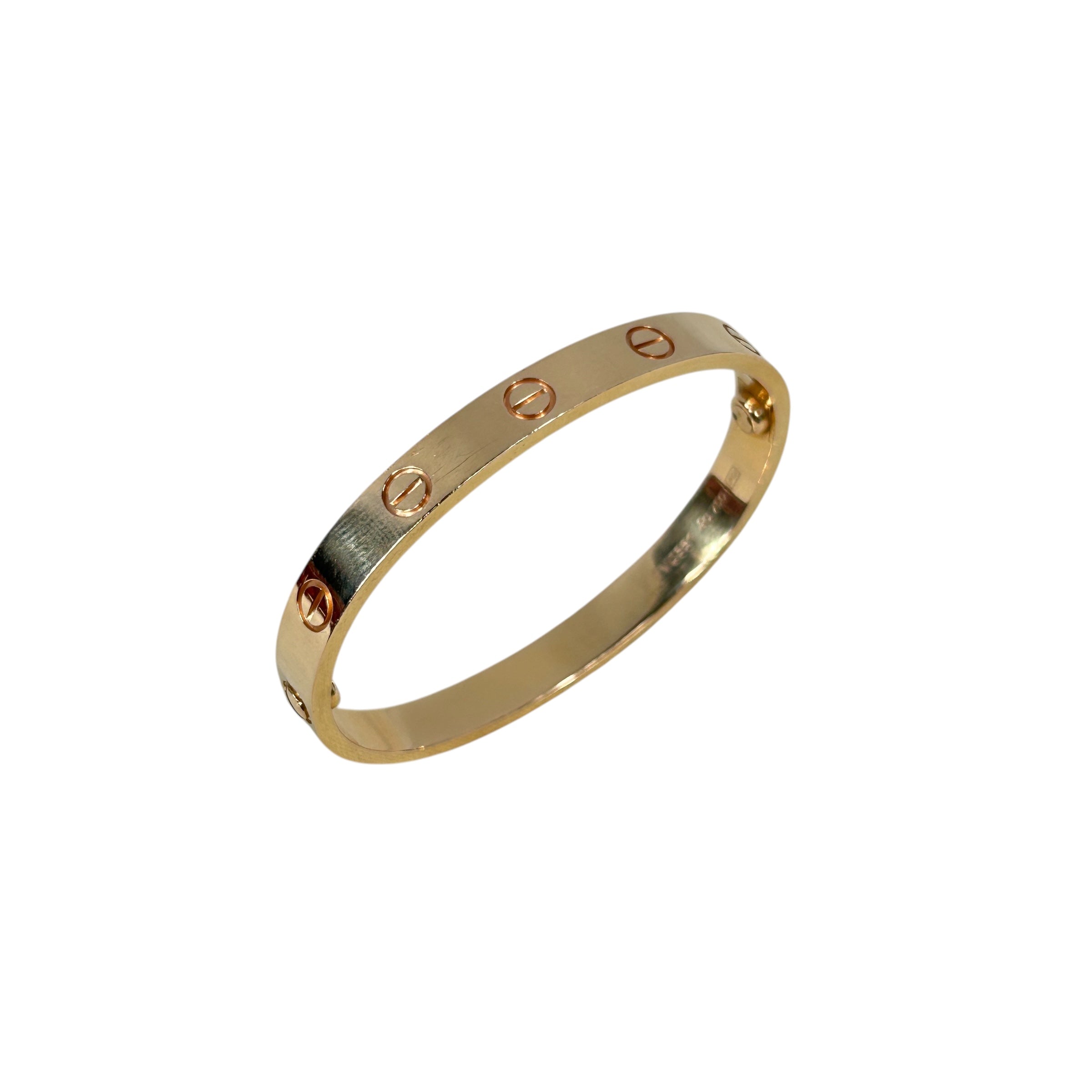 18K Rose Gold Classic Model Love Bangle