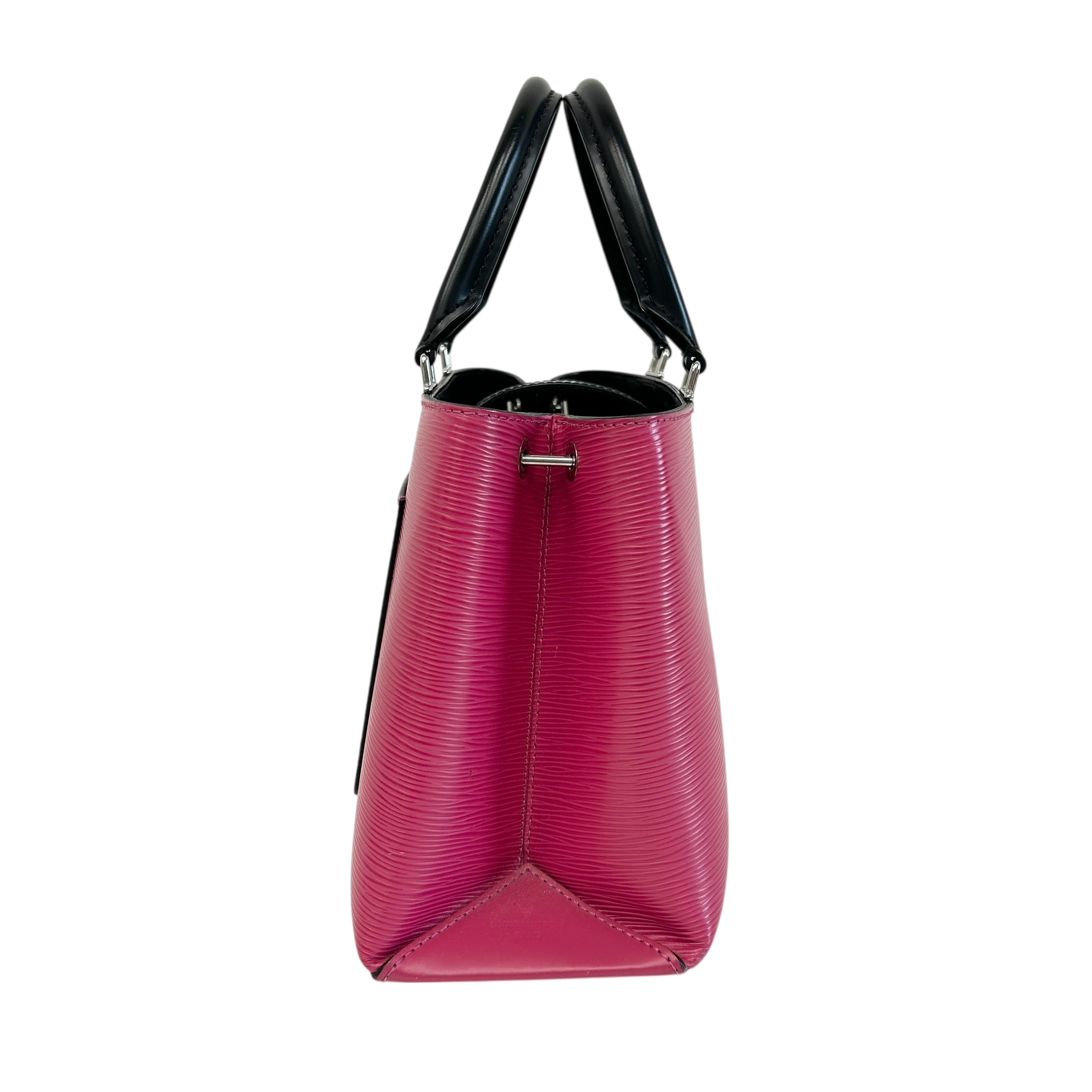 Hot Pink Epi Leather Kleber PM Bag w/GHW