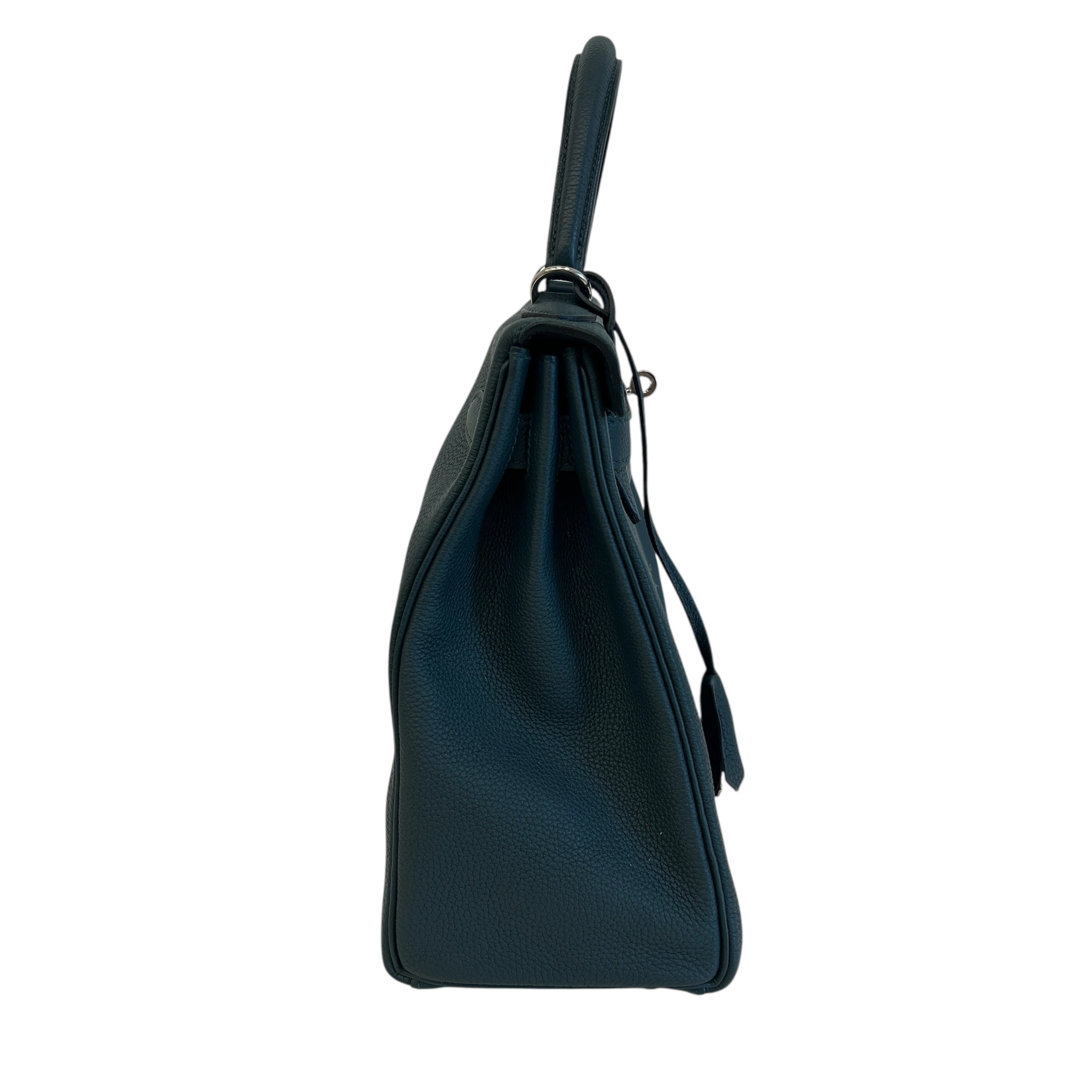 Vert Cypres Togo Leather Kelly II 32 Retourne