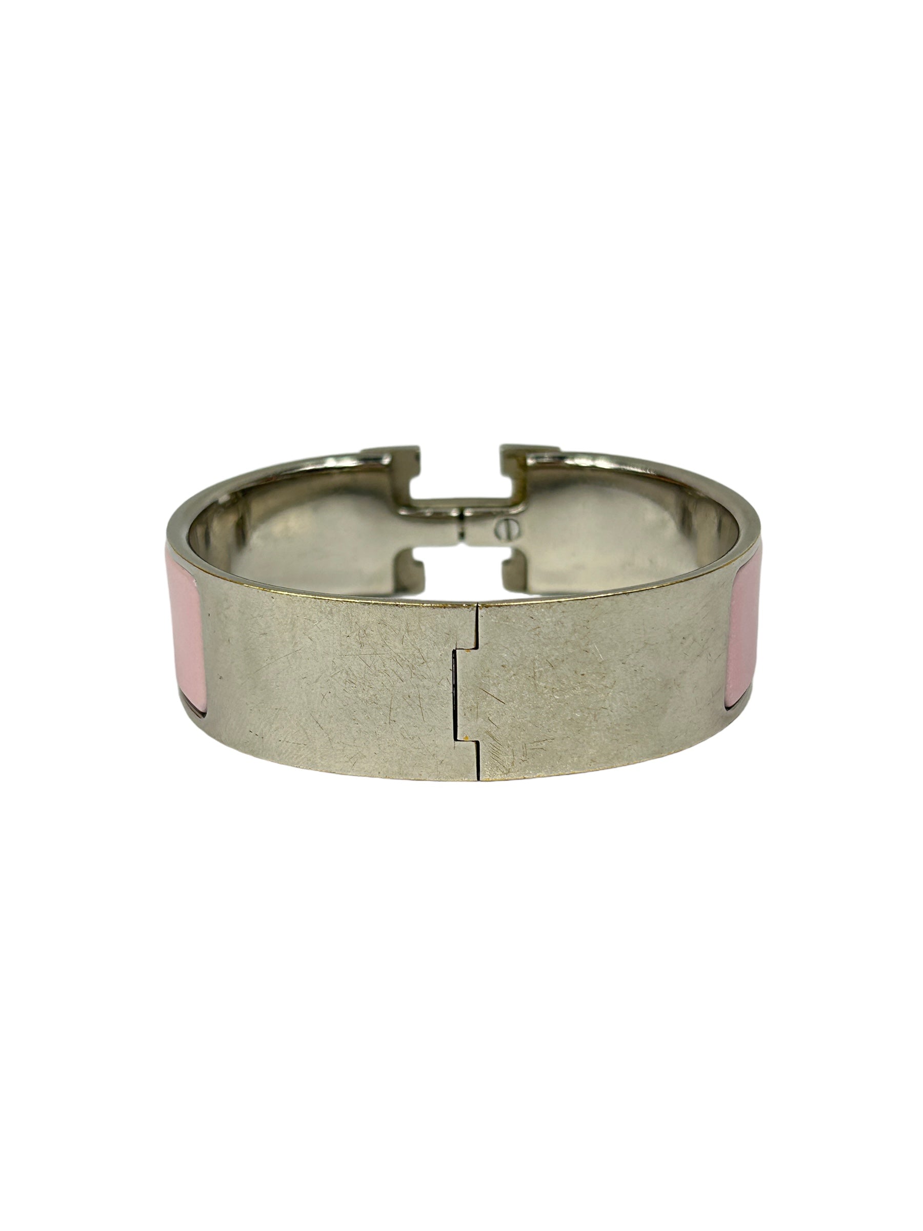 Rose Dragee H Clic Clac PM Bangle w/PHW