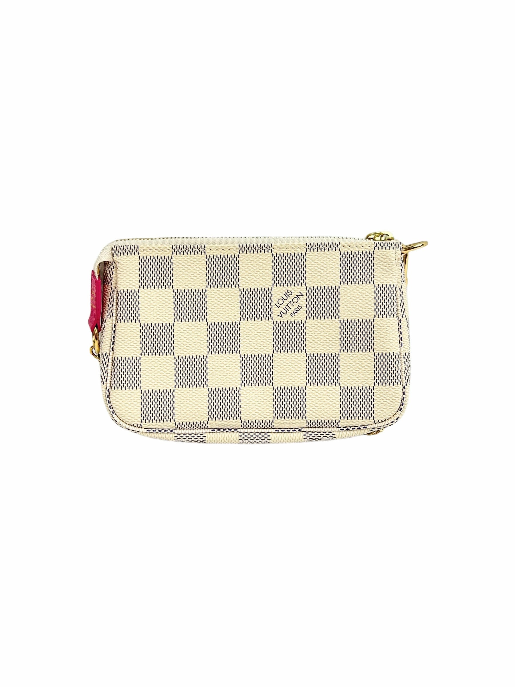 Damier Azur Coated Canvas Limited Edition Animation Hollywood Mini Pochette Accessories