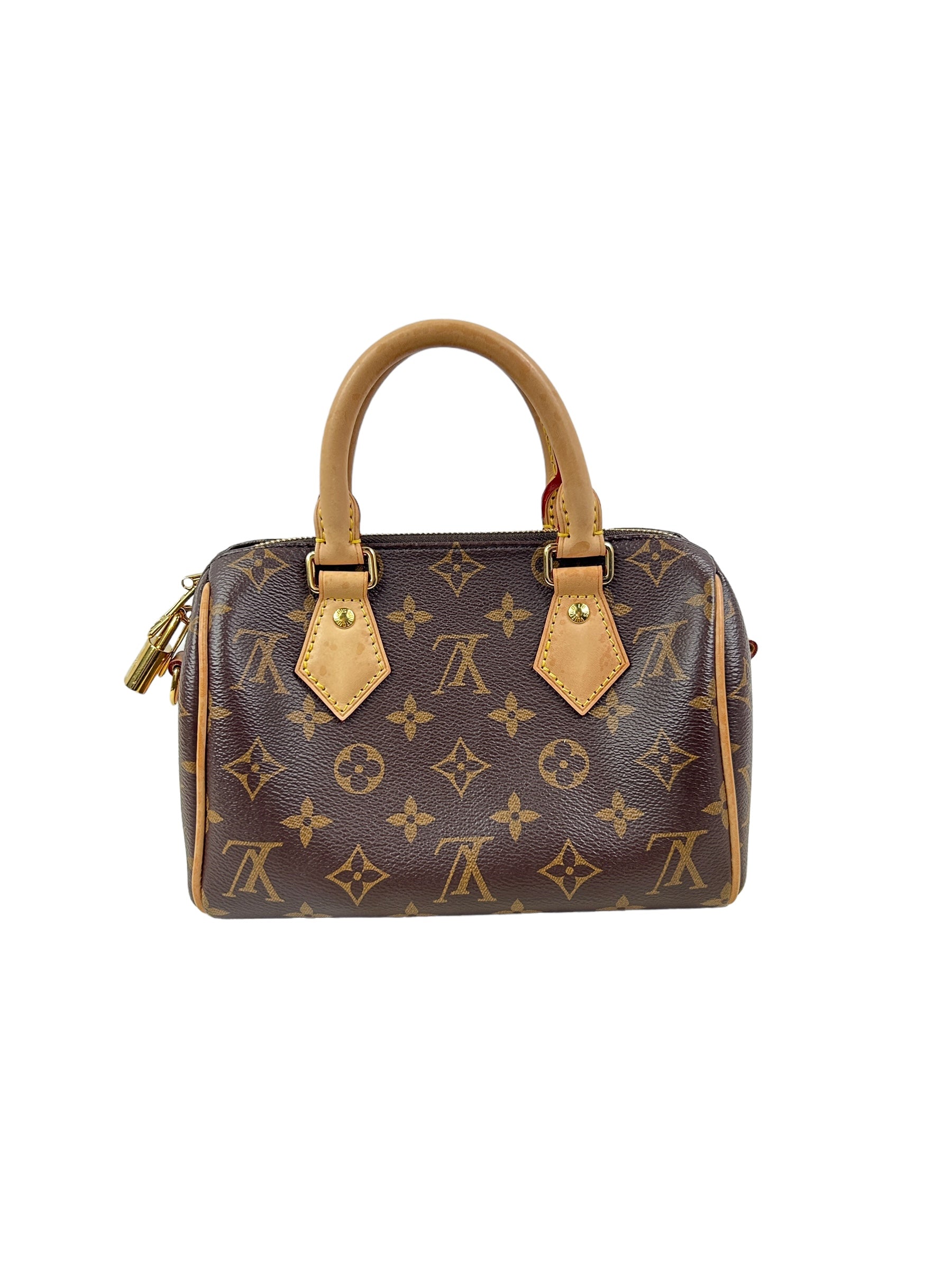 Monogram Coated Canvas Speedy Bandoulière 20 w/GHW