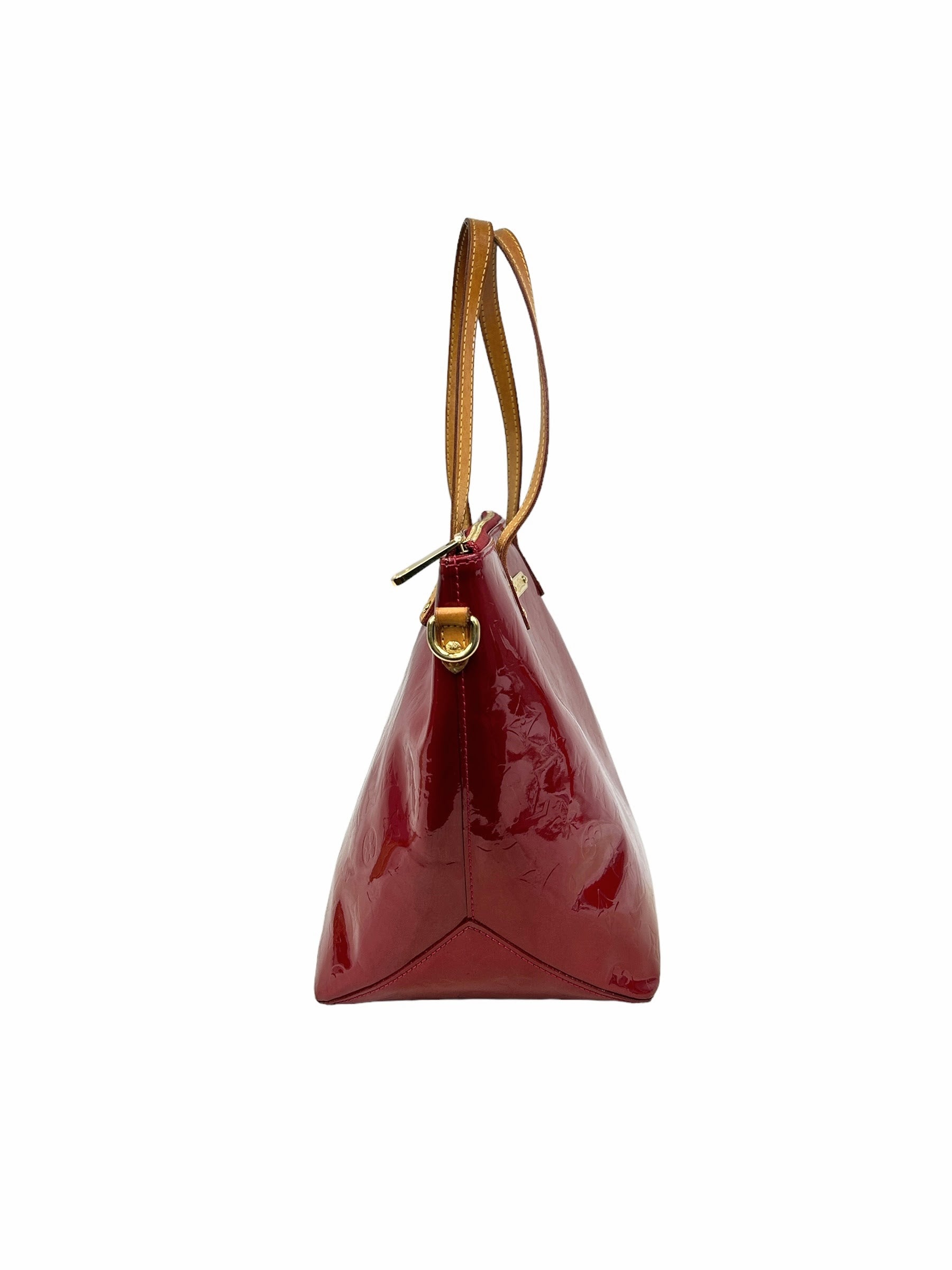 Red Patent Empriente Leather Tote W/GHW