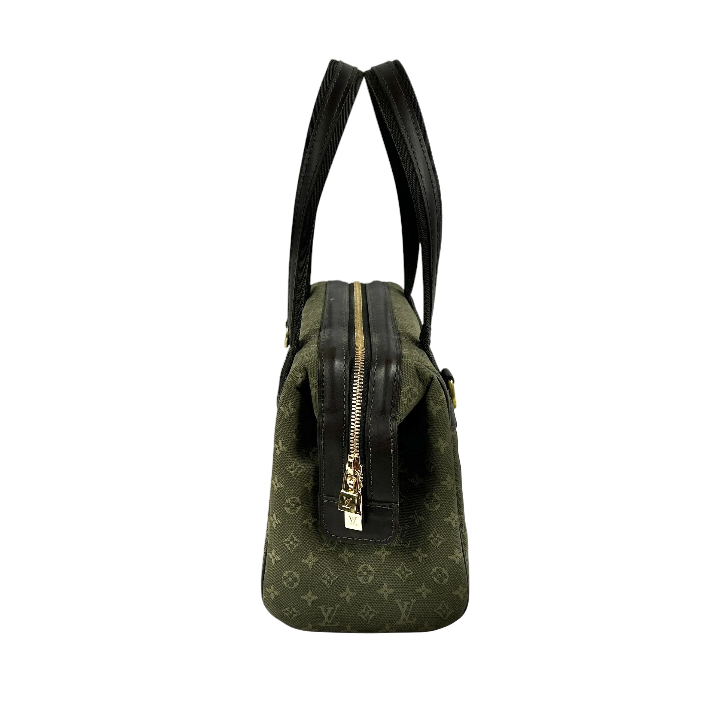 Khaki Monogram Mini Lin Josephine PM Bag