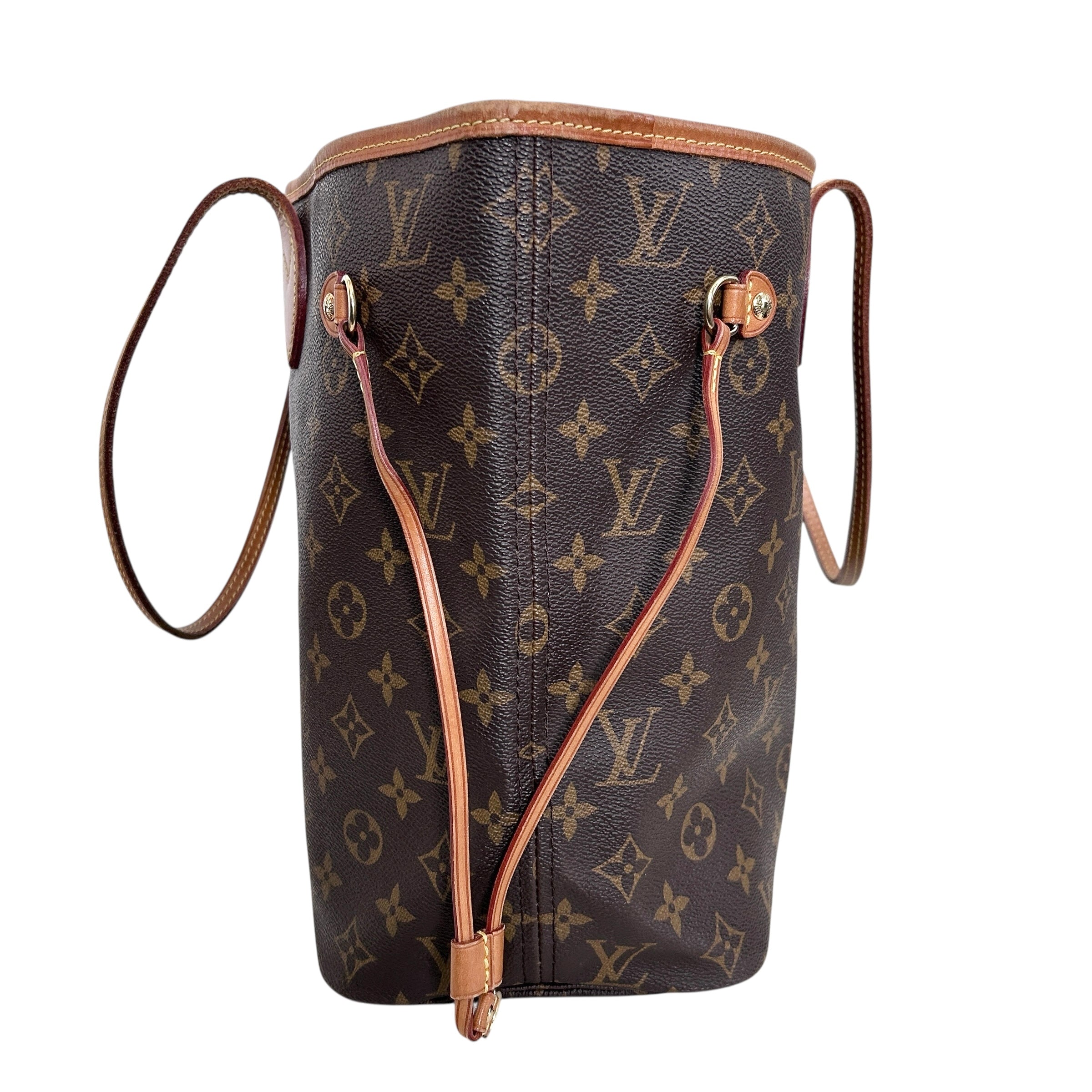 Monogram Coated Canvas Neverfull MM w/GHW