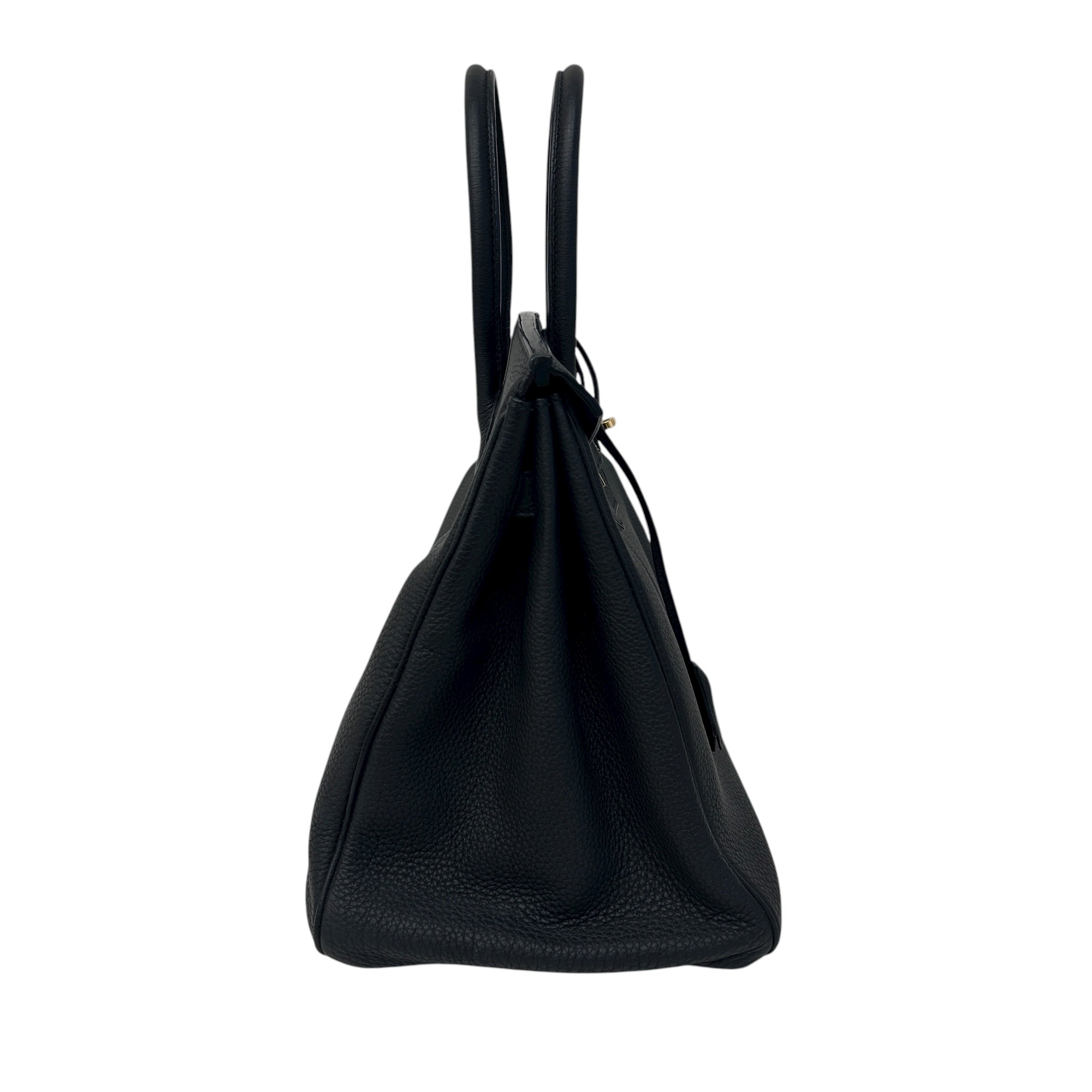 Black Togo Leather Birkin 35 w/GHW