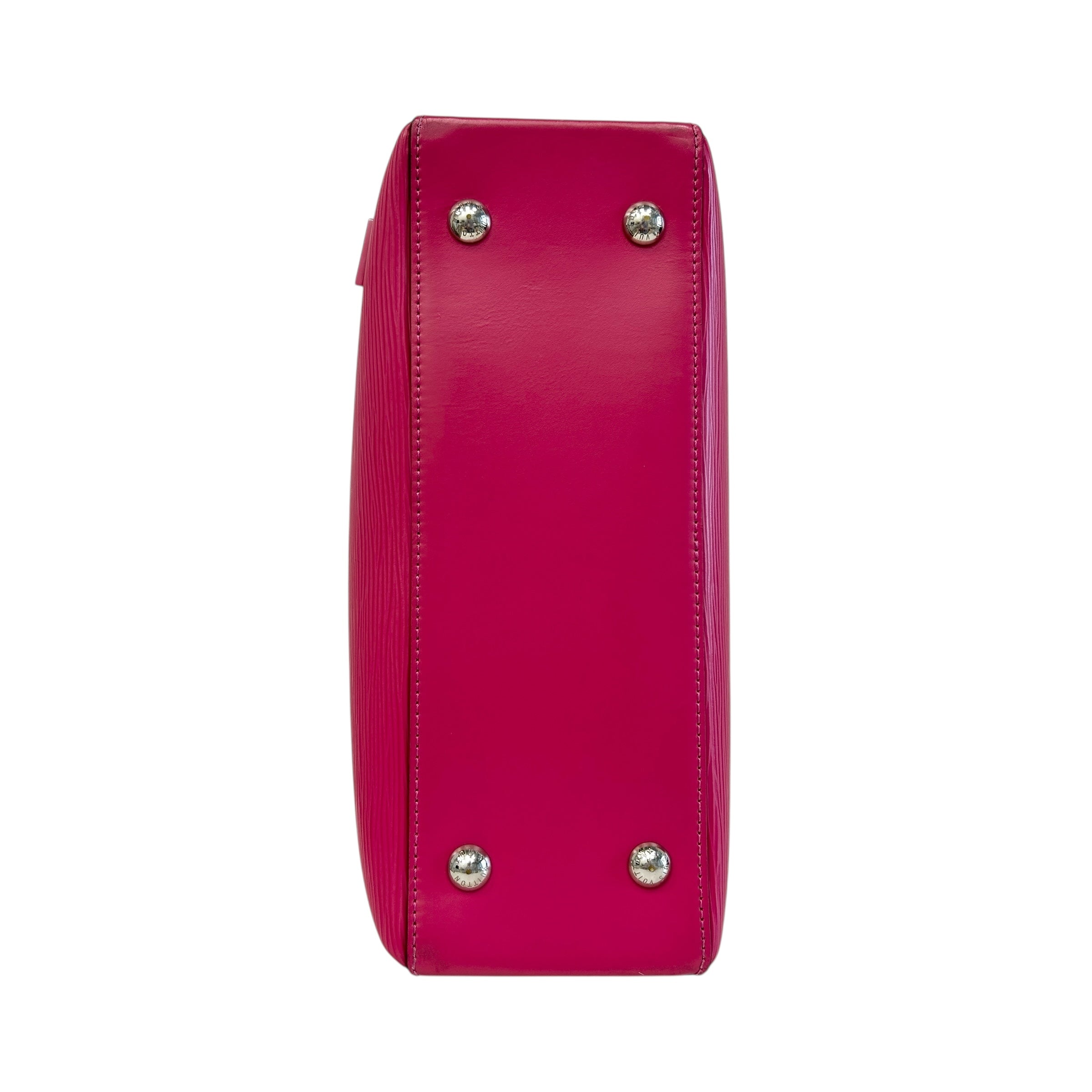 Hot Pink Epi Leather Kleber PM Bag w/GHW