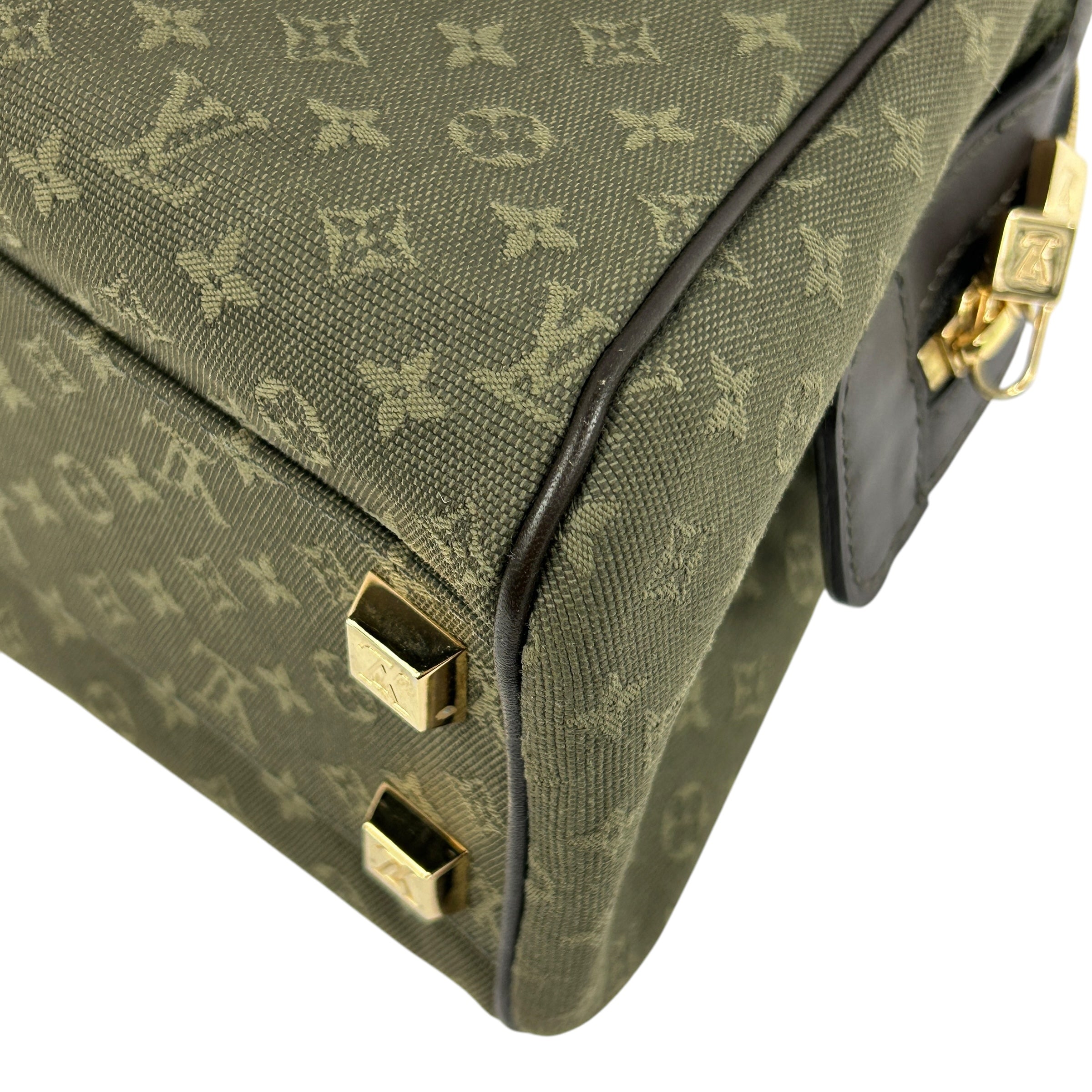 Khaki Monogram Mini Lin Josephine PM Bag