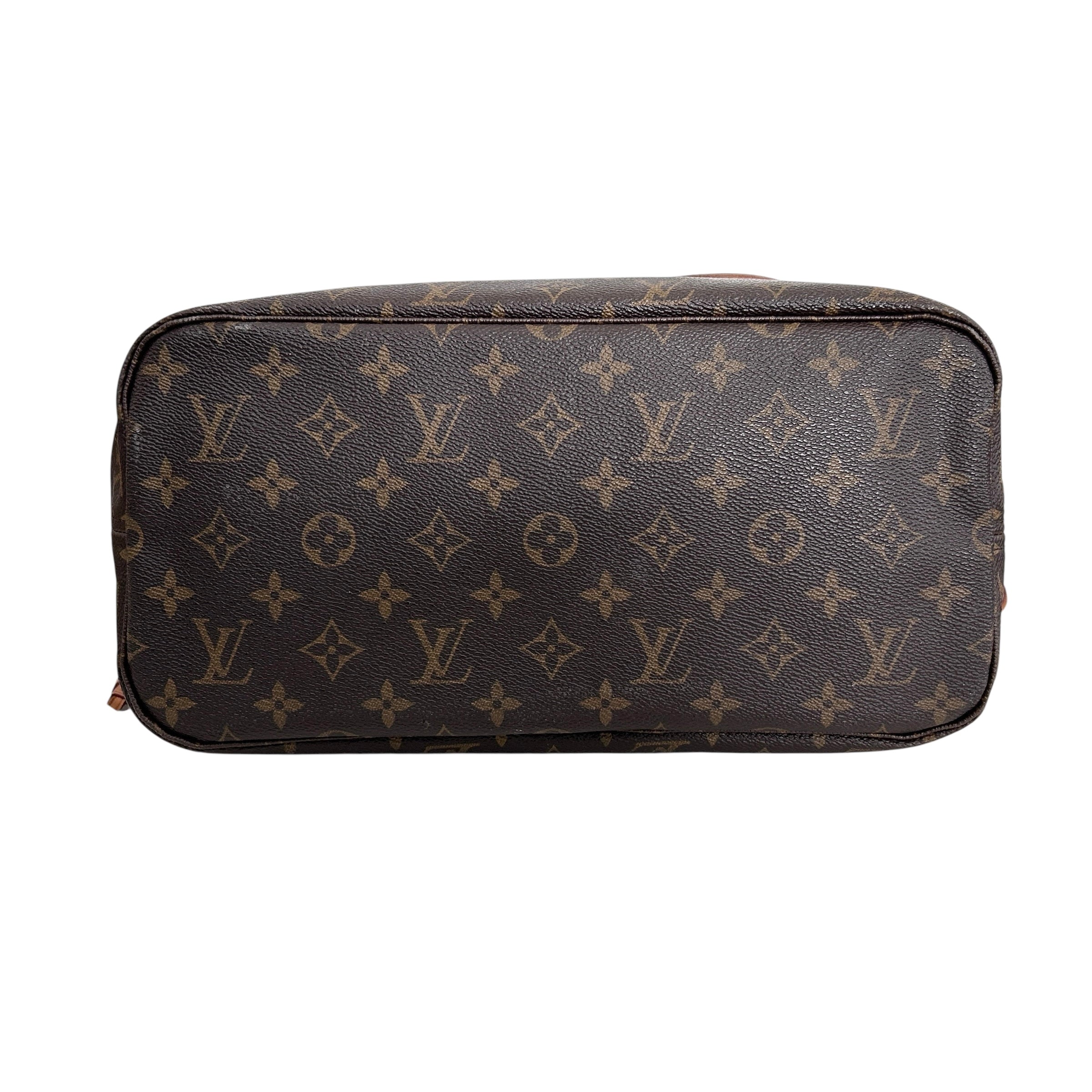 Monogram Coated Canvas Neverfull MM w/GHW