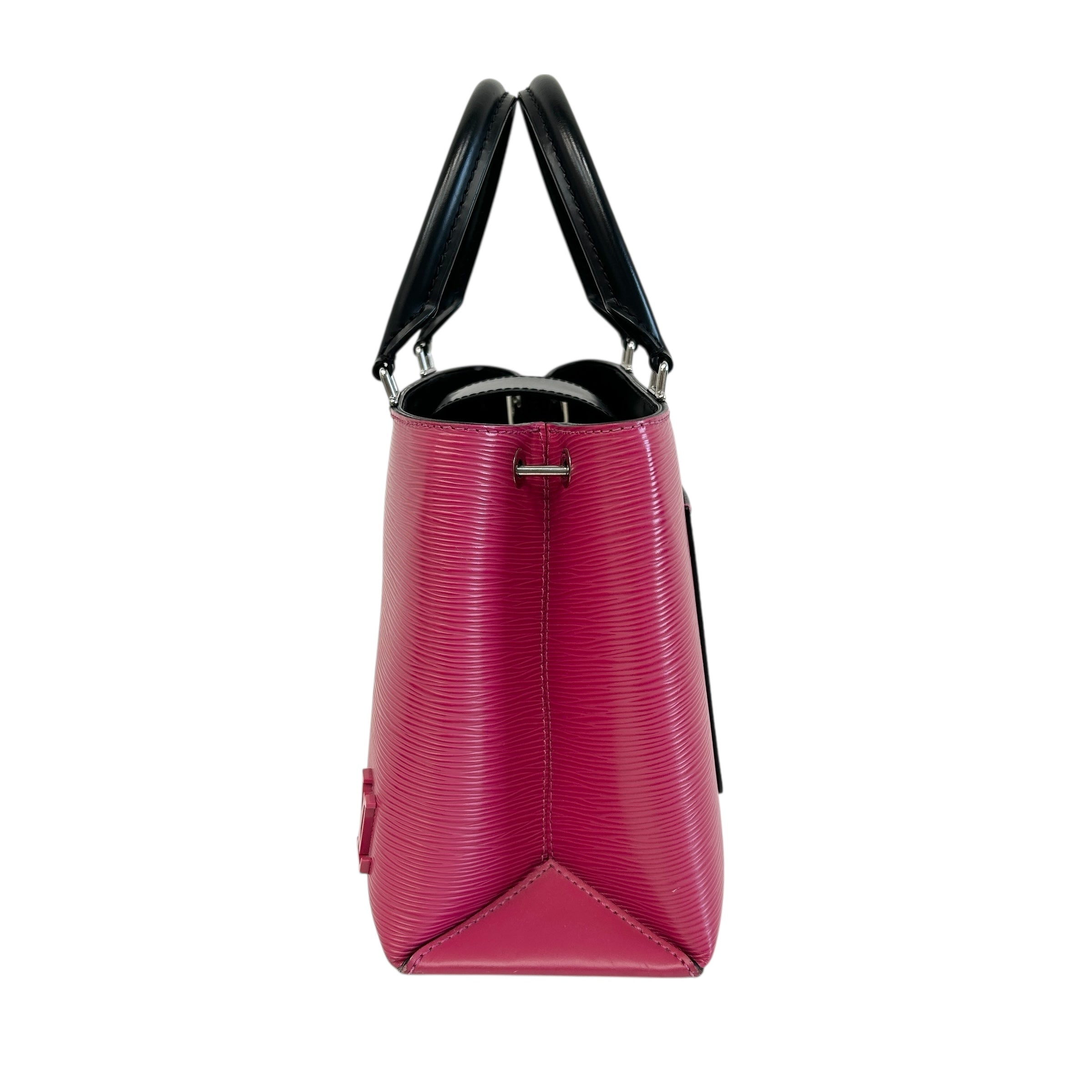 Hot Pink Epi Leather Kleber PM Bag w/GHW