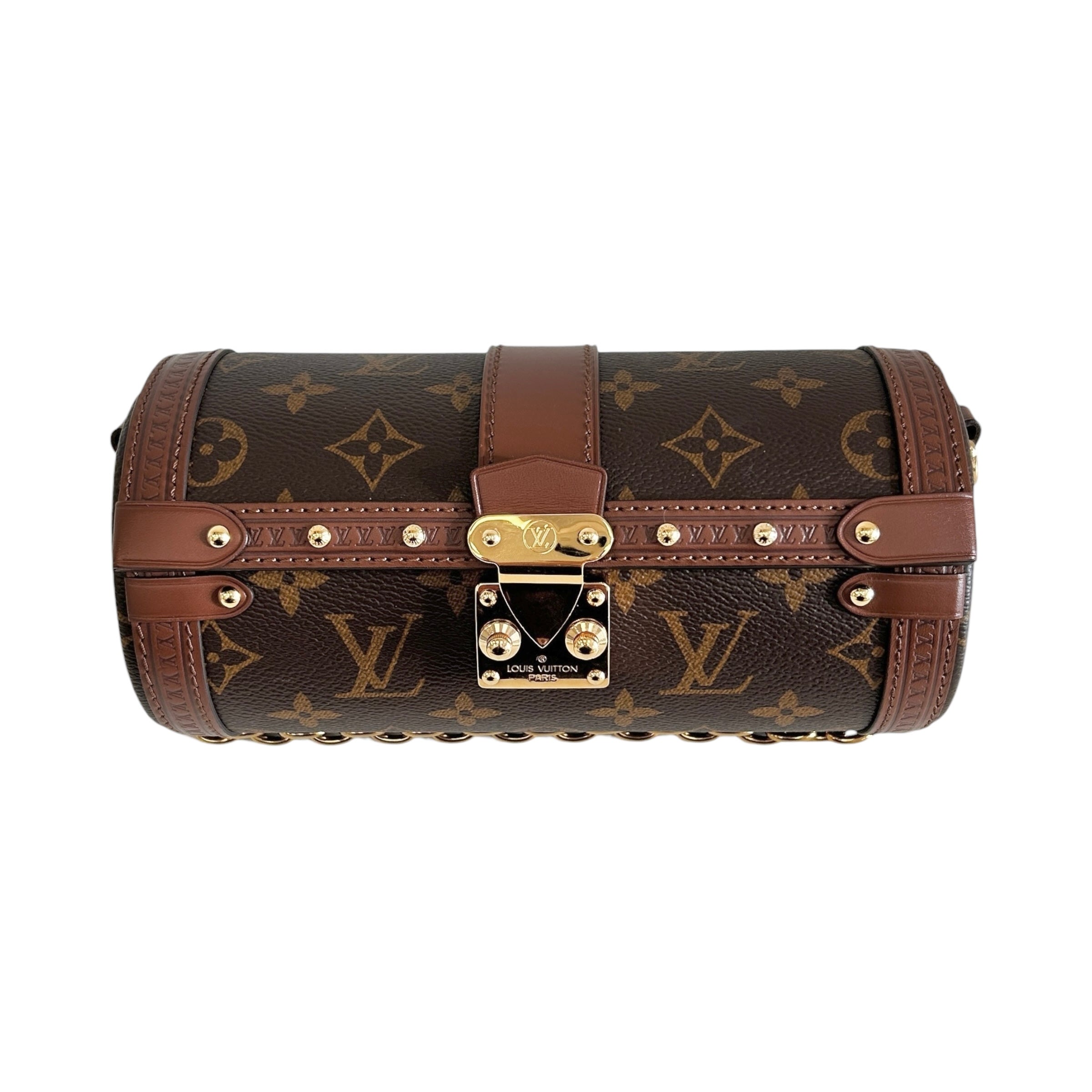 Monogram Papillpon Trunk w/GHW