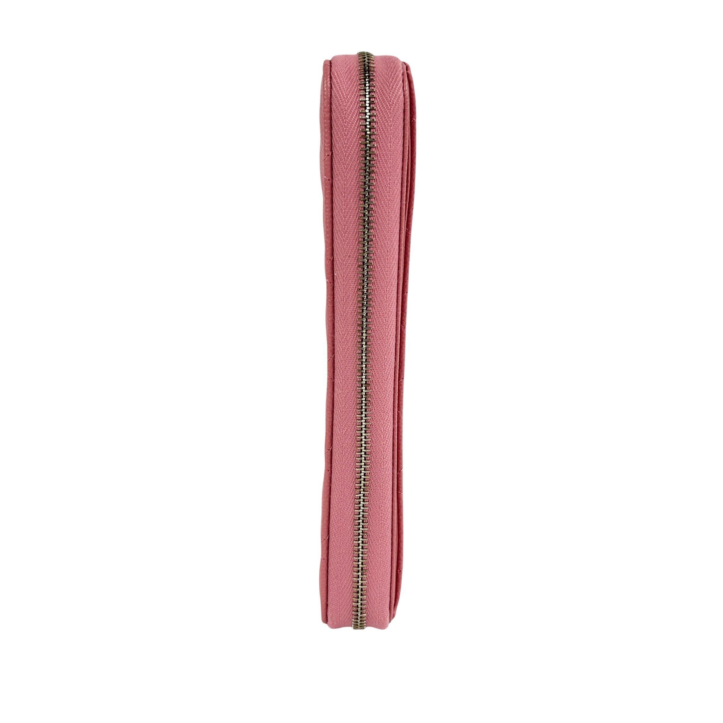 Pink Caviar Long Zippy Wallet