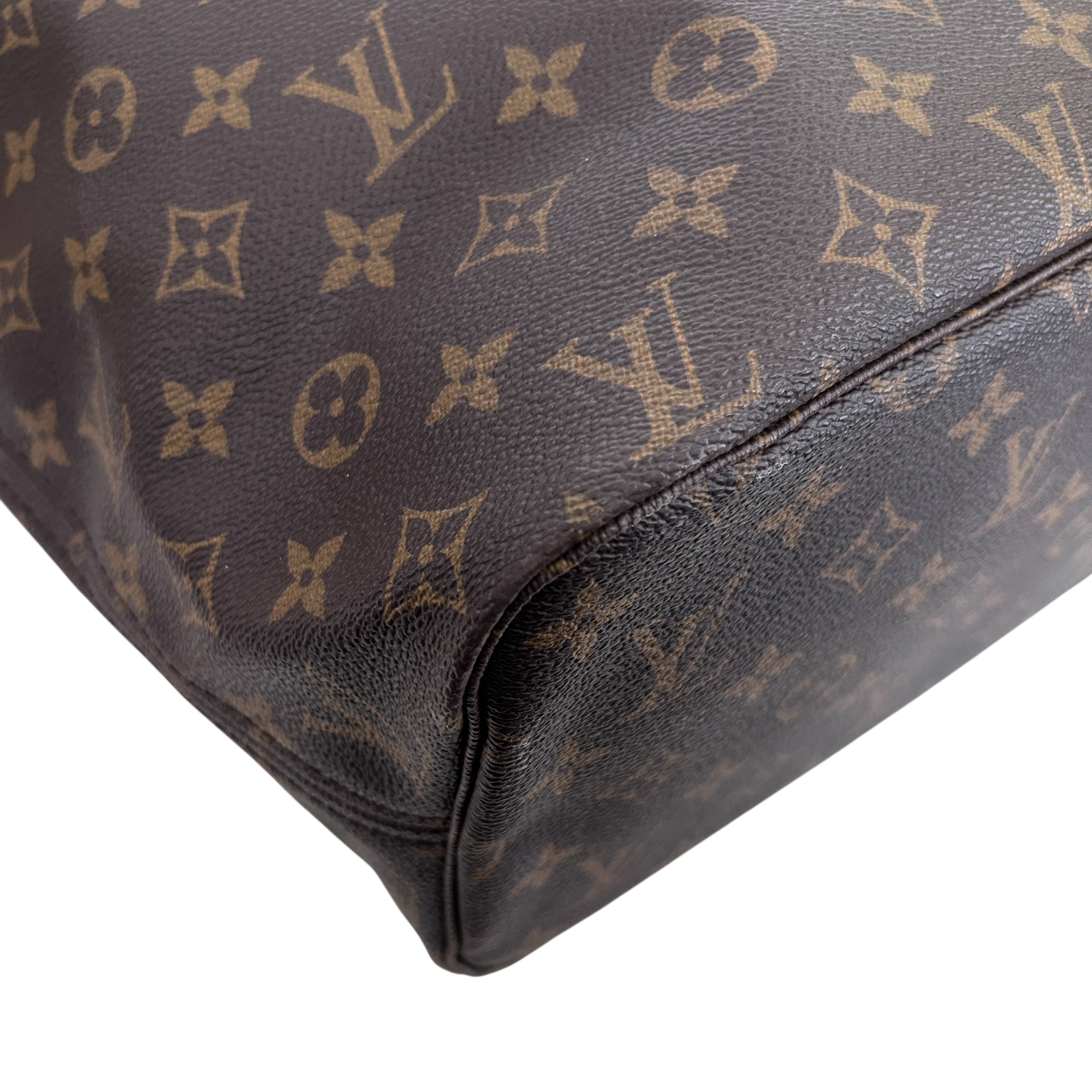 Monogram Coated Canvas Neverfull MM w/GHW