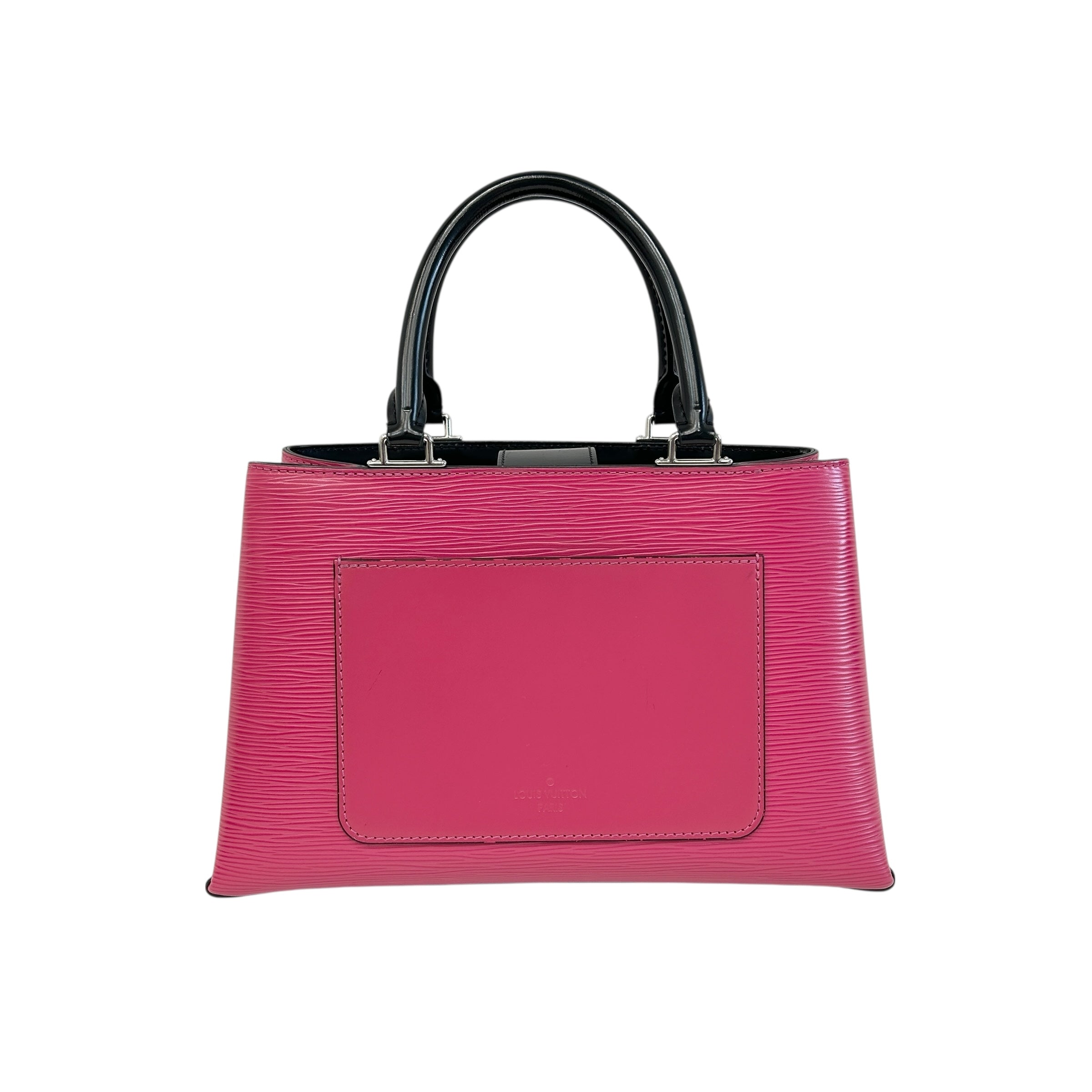 Hot Pink Epi Leather Kleber PM Bag w/GHW