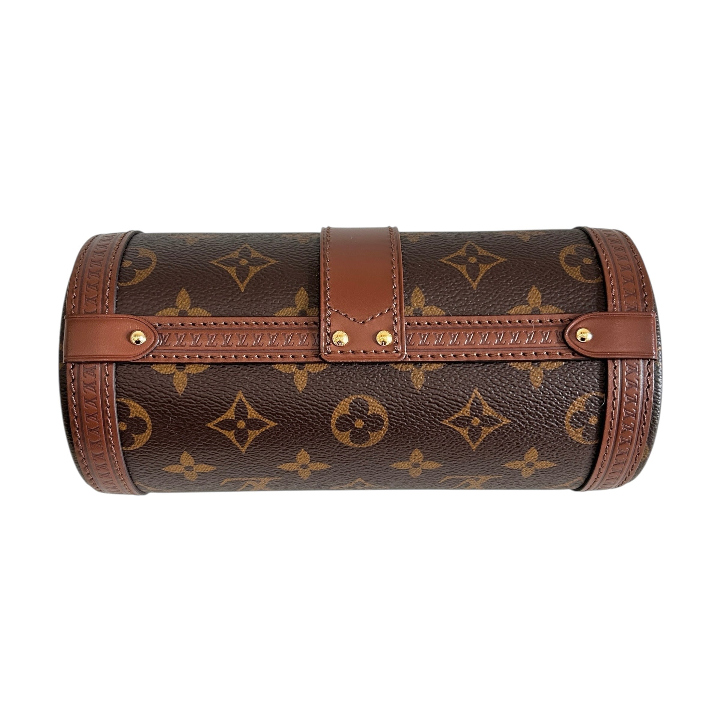 Monogram Papillpon Trunk w/GHW