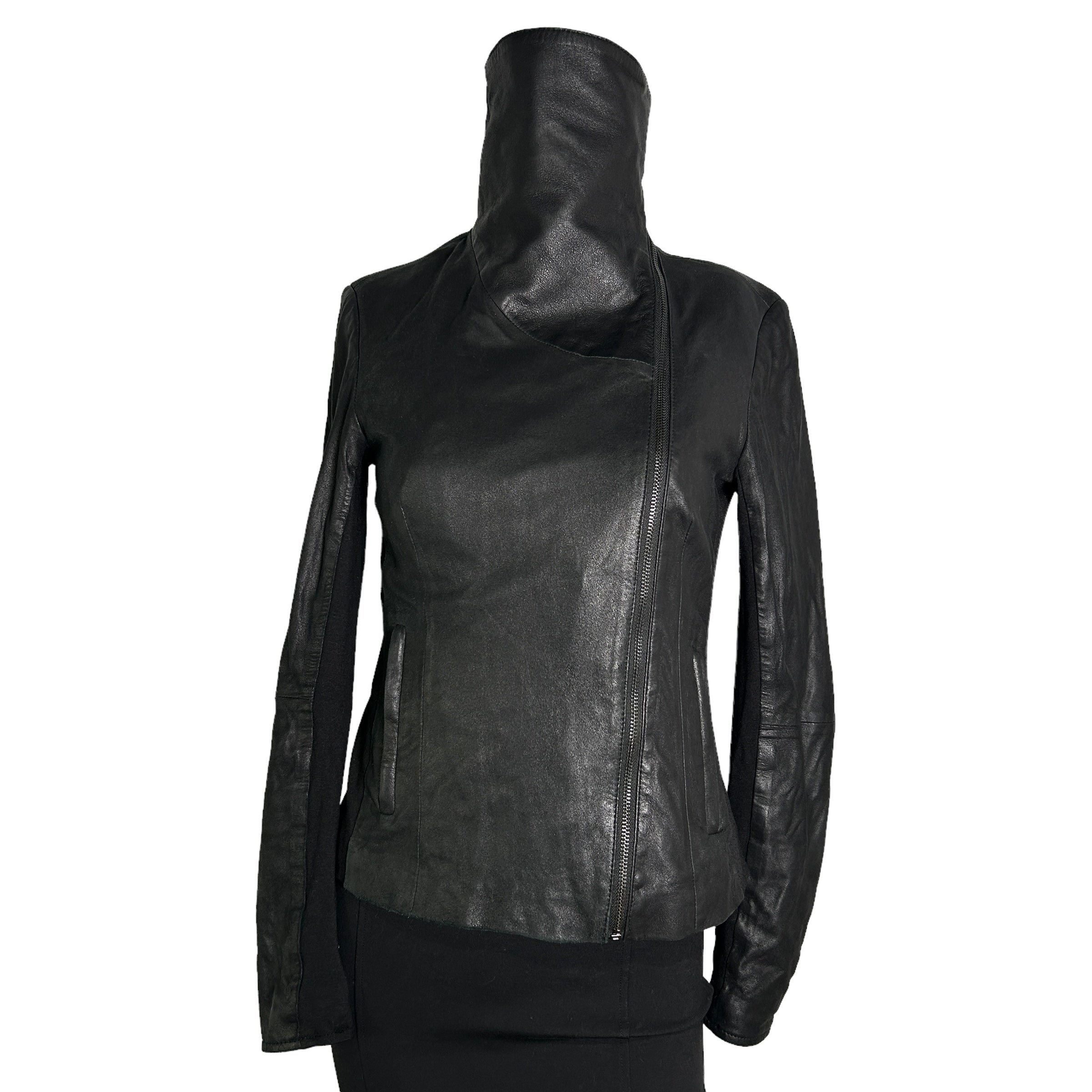 LAMARQUE COLLECTION Black Leather Jacket