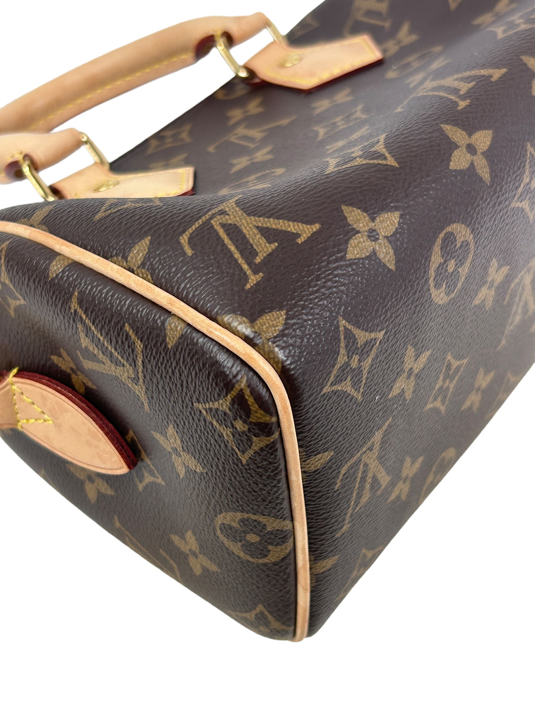 Monogram Coated Canvas Speedy Bandoulière 20 w/GHW