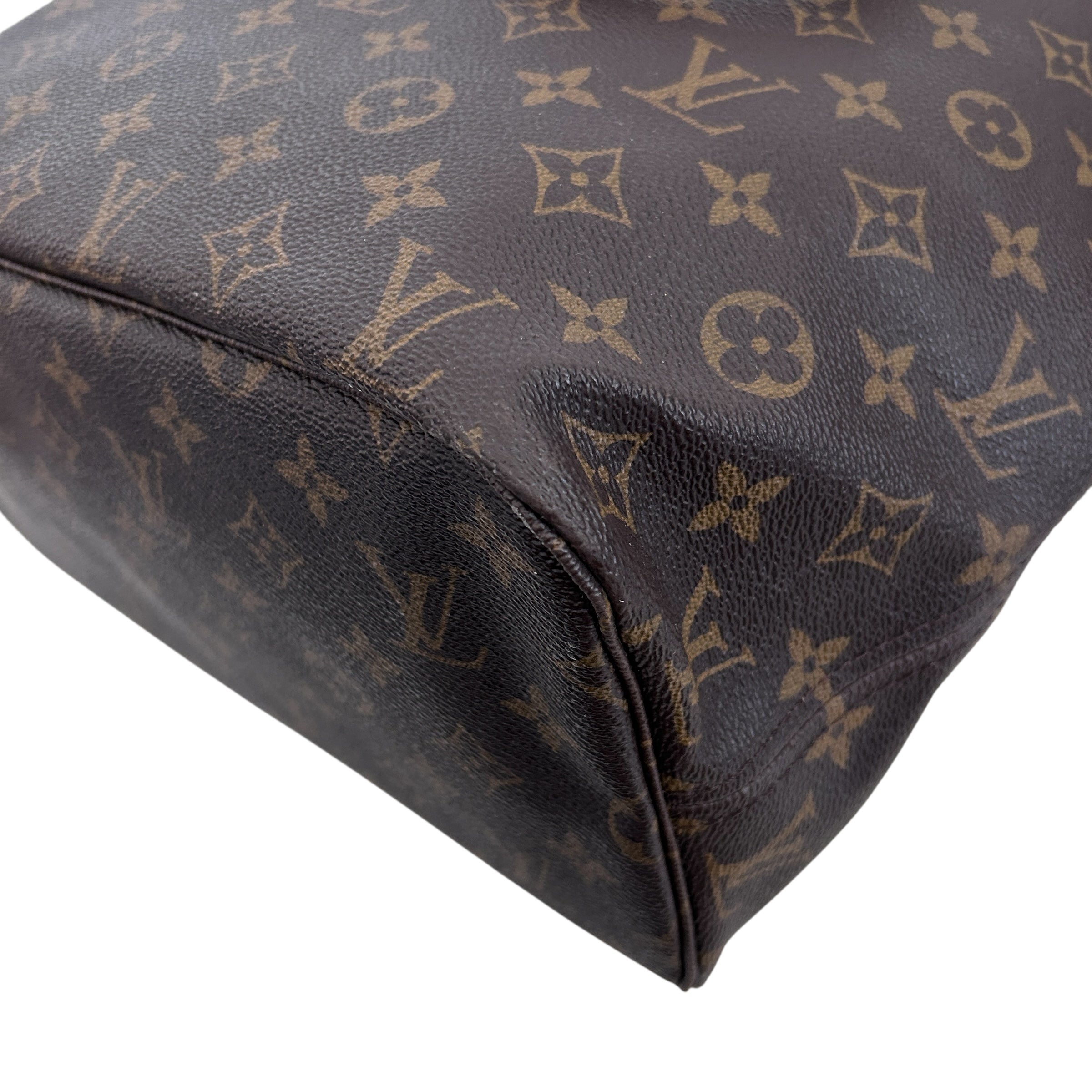 Monogram Coated Canvas Neverfull MM w/GHW
