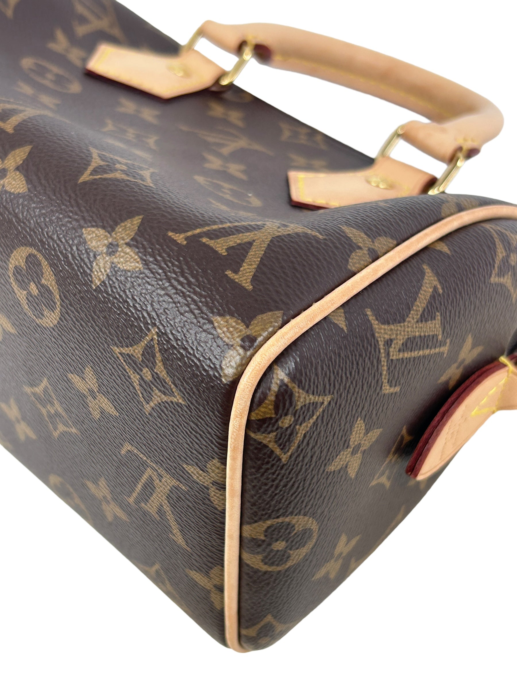 Monogram Coated Canvas Speedy Bandoulière 20 w/GHW