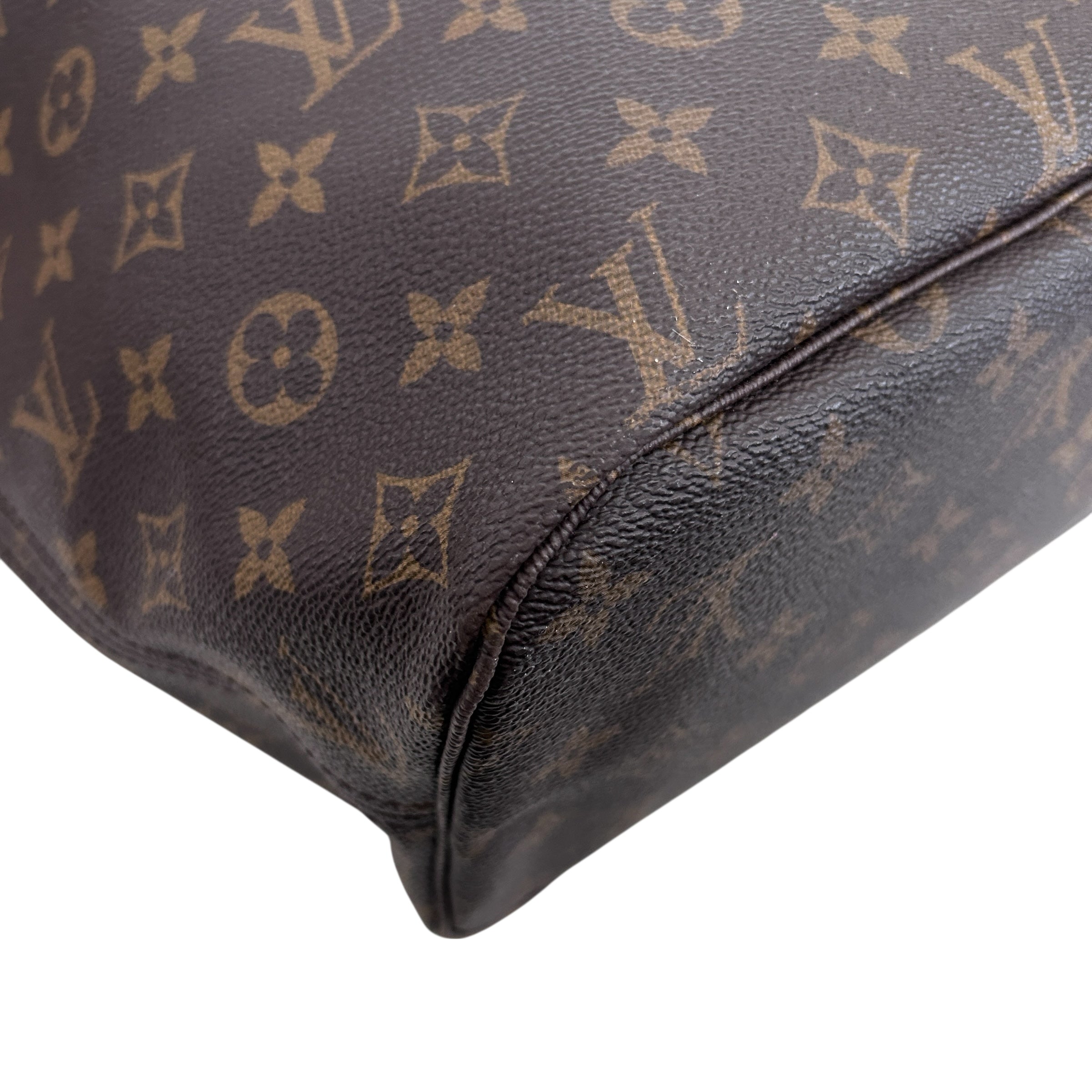 Monogram Coated Canvas Neverfull MM w/GHW