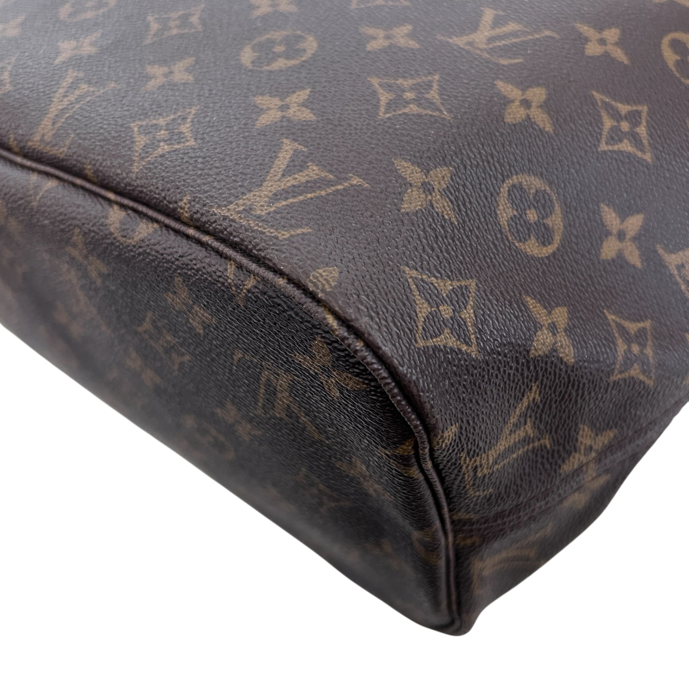 Monogram Coated Canvas Neverfull MM w/GHW