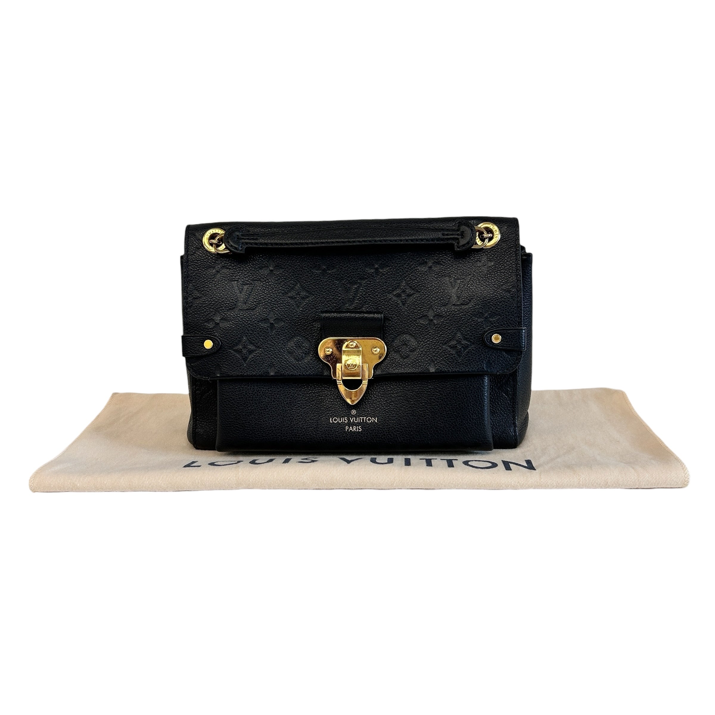 Black Monogram Vavin PM w/GHW