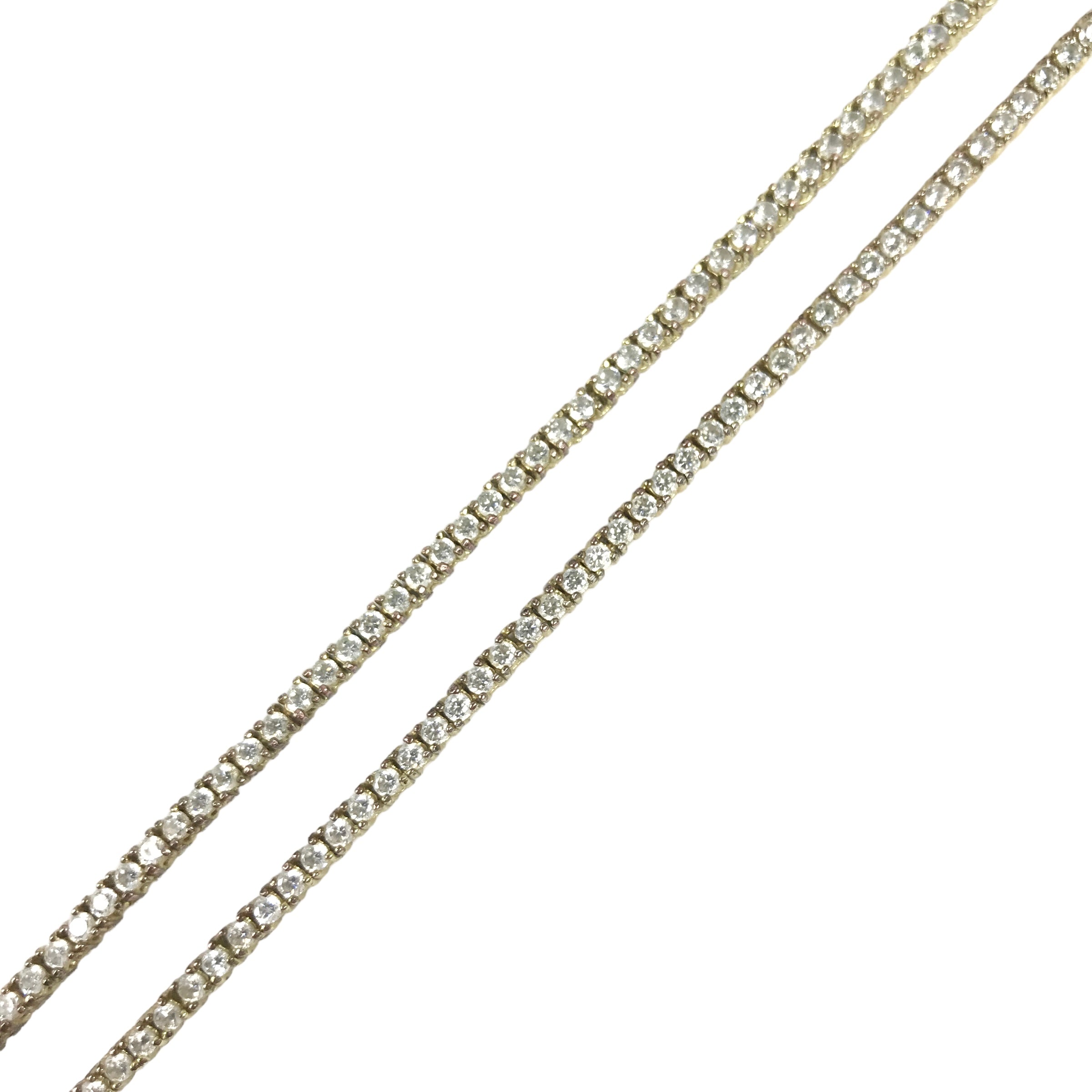 ETSY Gold Plated w/Cubic Zirconia Crystal Choker