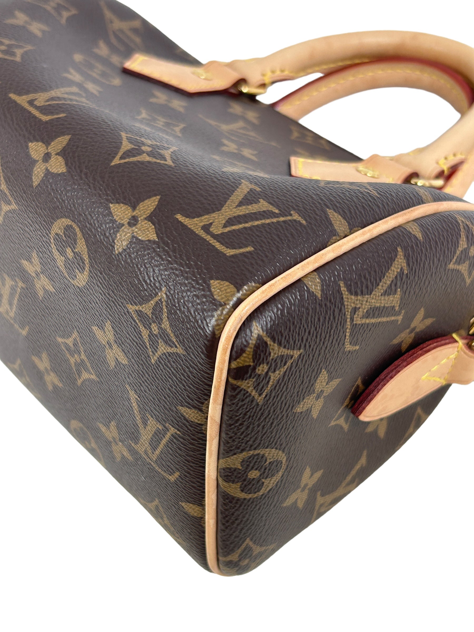 Monogram Coated Canvas Speedy Bandoulière 20 w/GHW