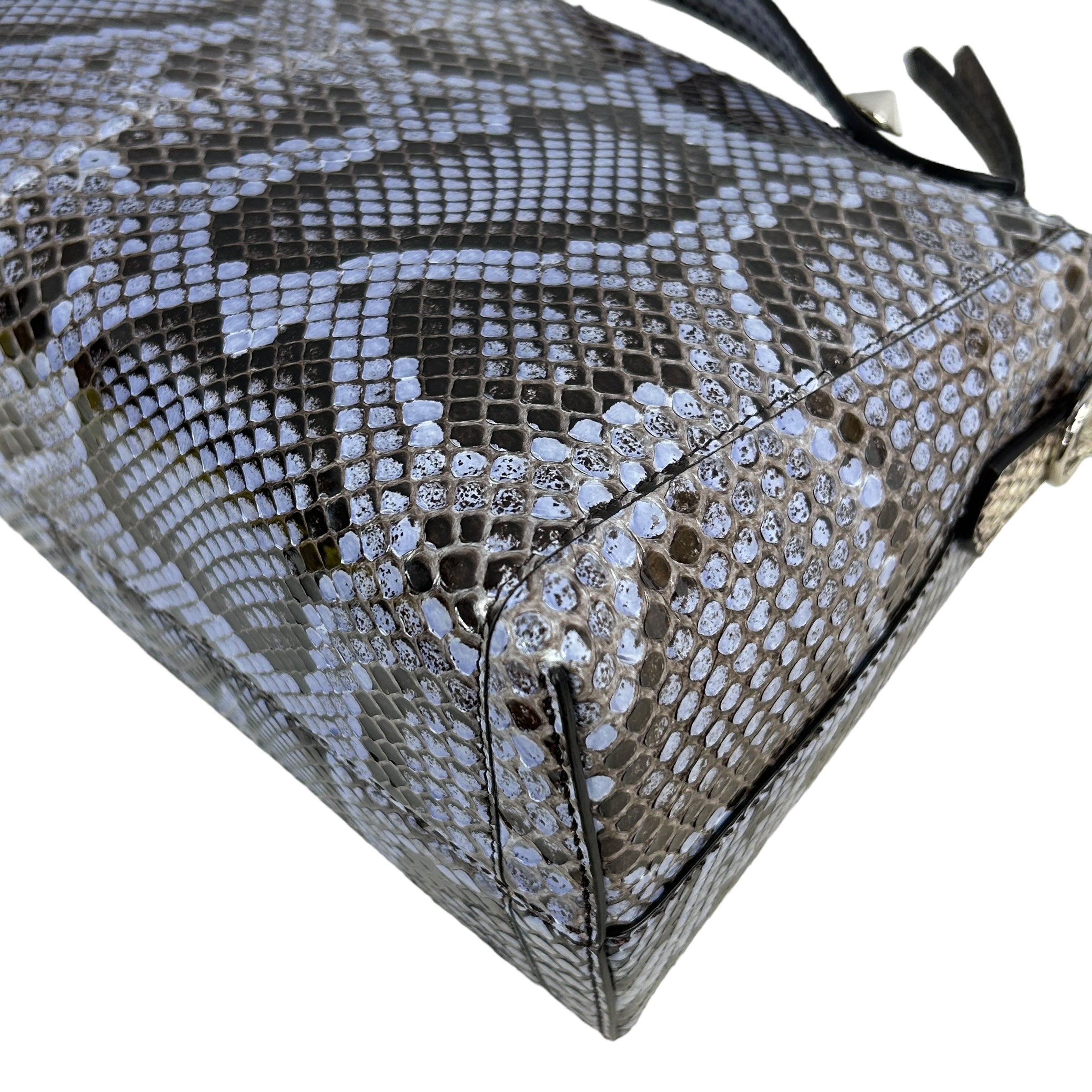 Three tone python leather By The Way Bag w/SHW