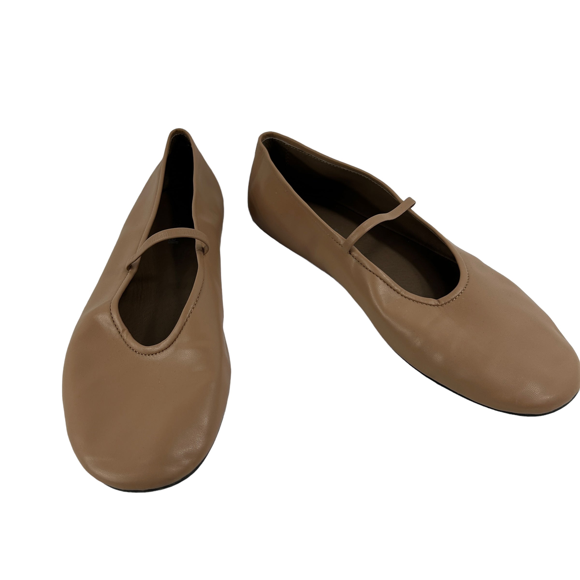 Jeffrey Campbell Dancerina Ballet Flats in Beige