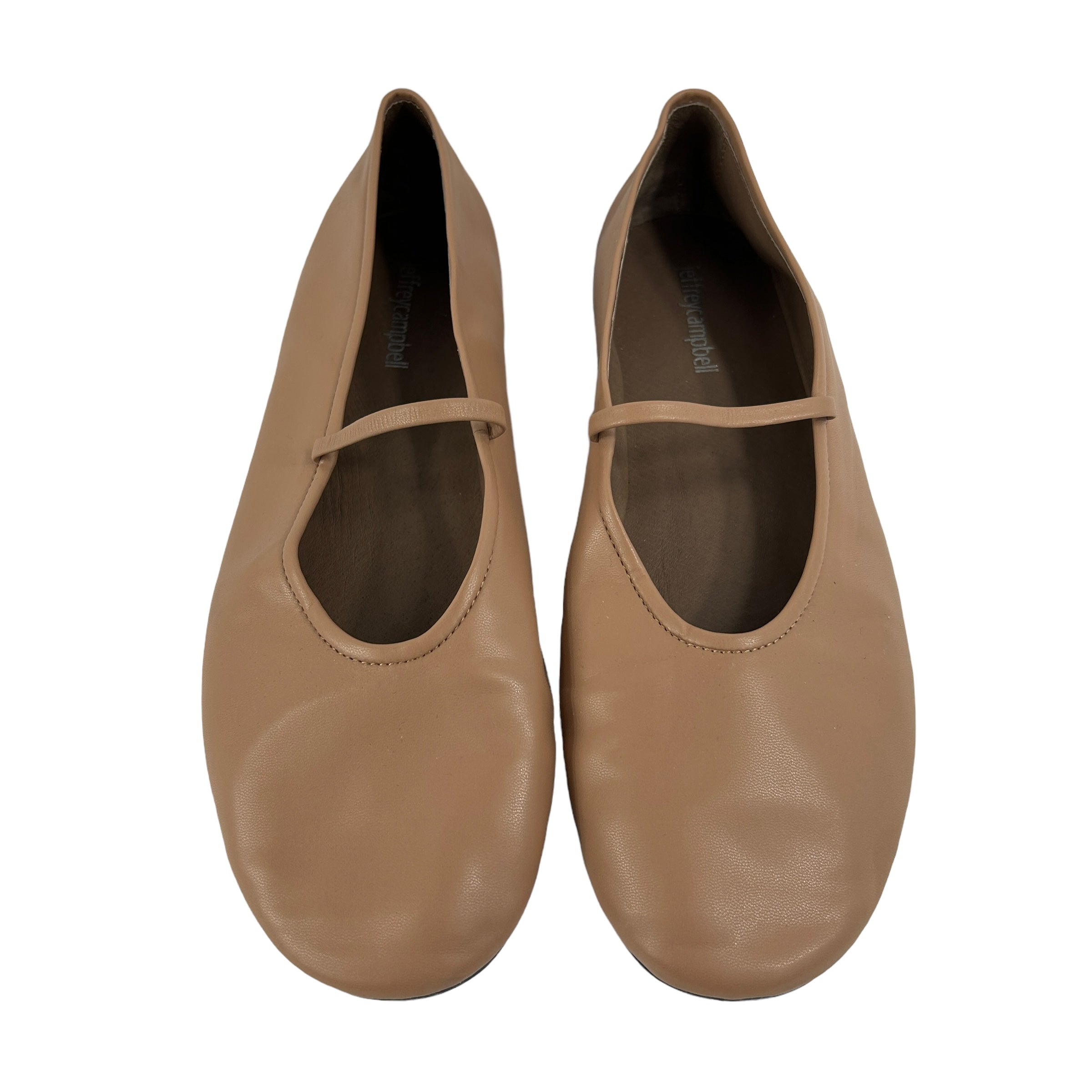 Jeffrey Campbell Dancerina Ballet Flats in Beige