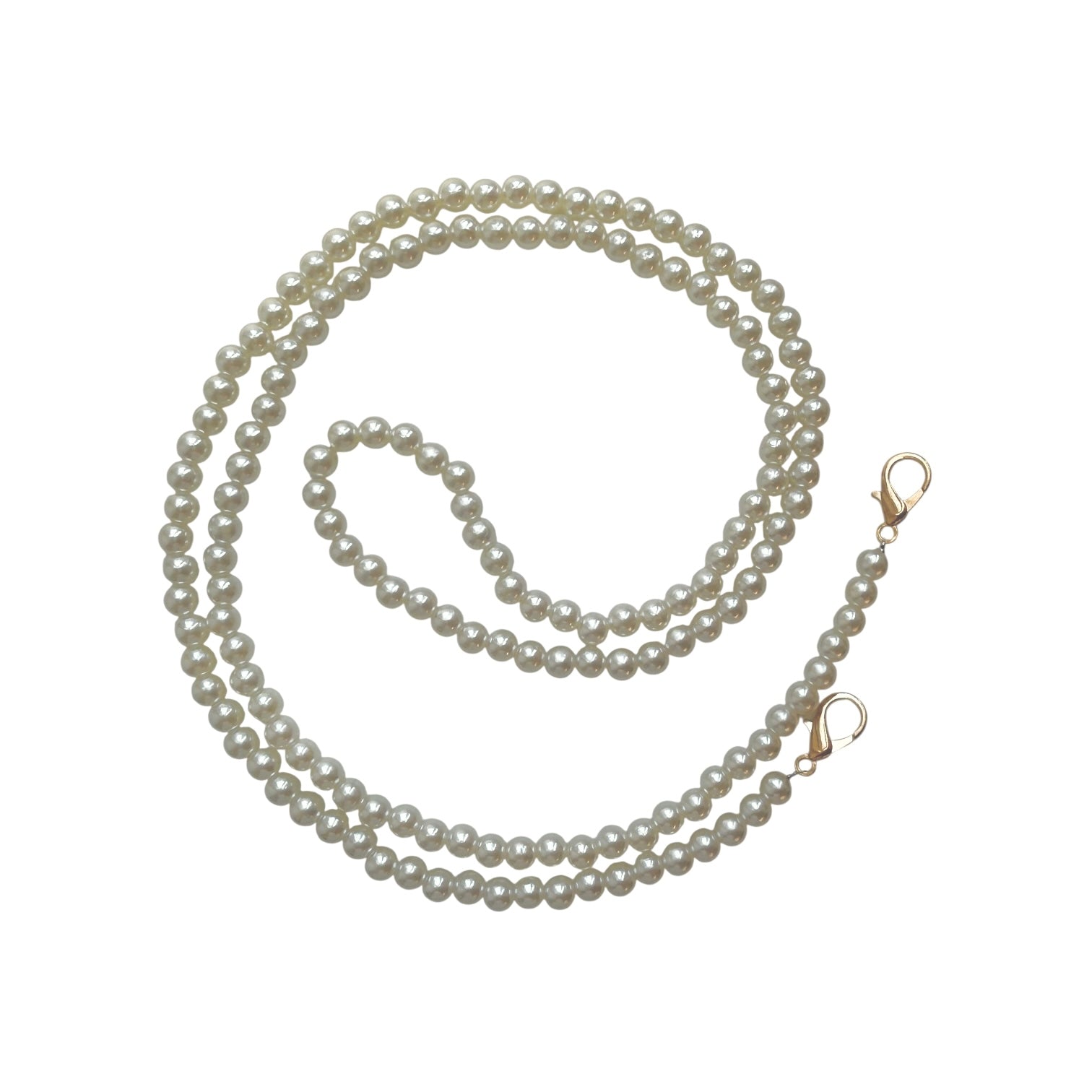 Pearl Crossbody Chain Strap w/GHW