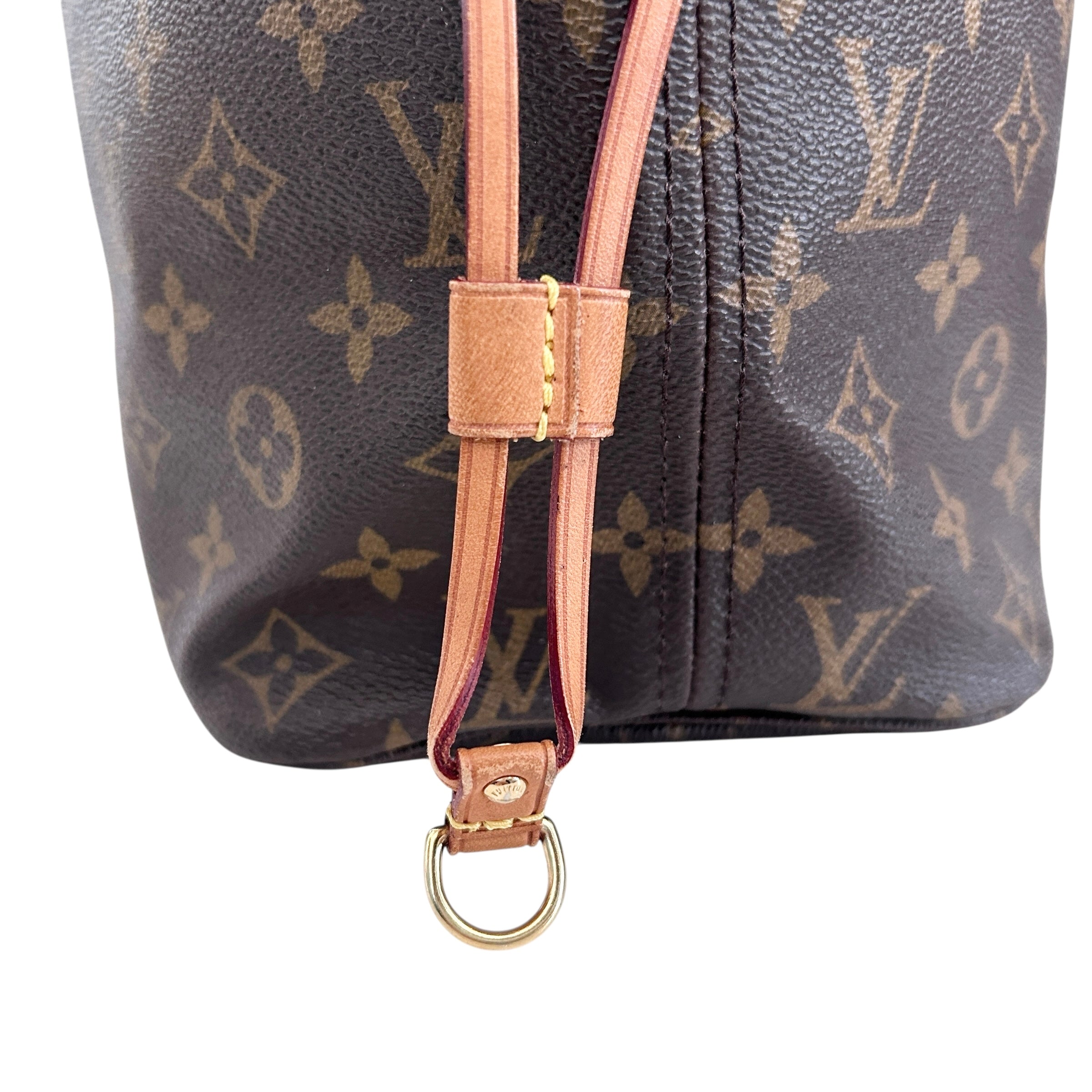 Monogram Coated Canvas Neverfull MM w/GHW