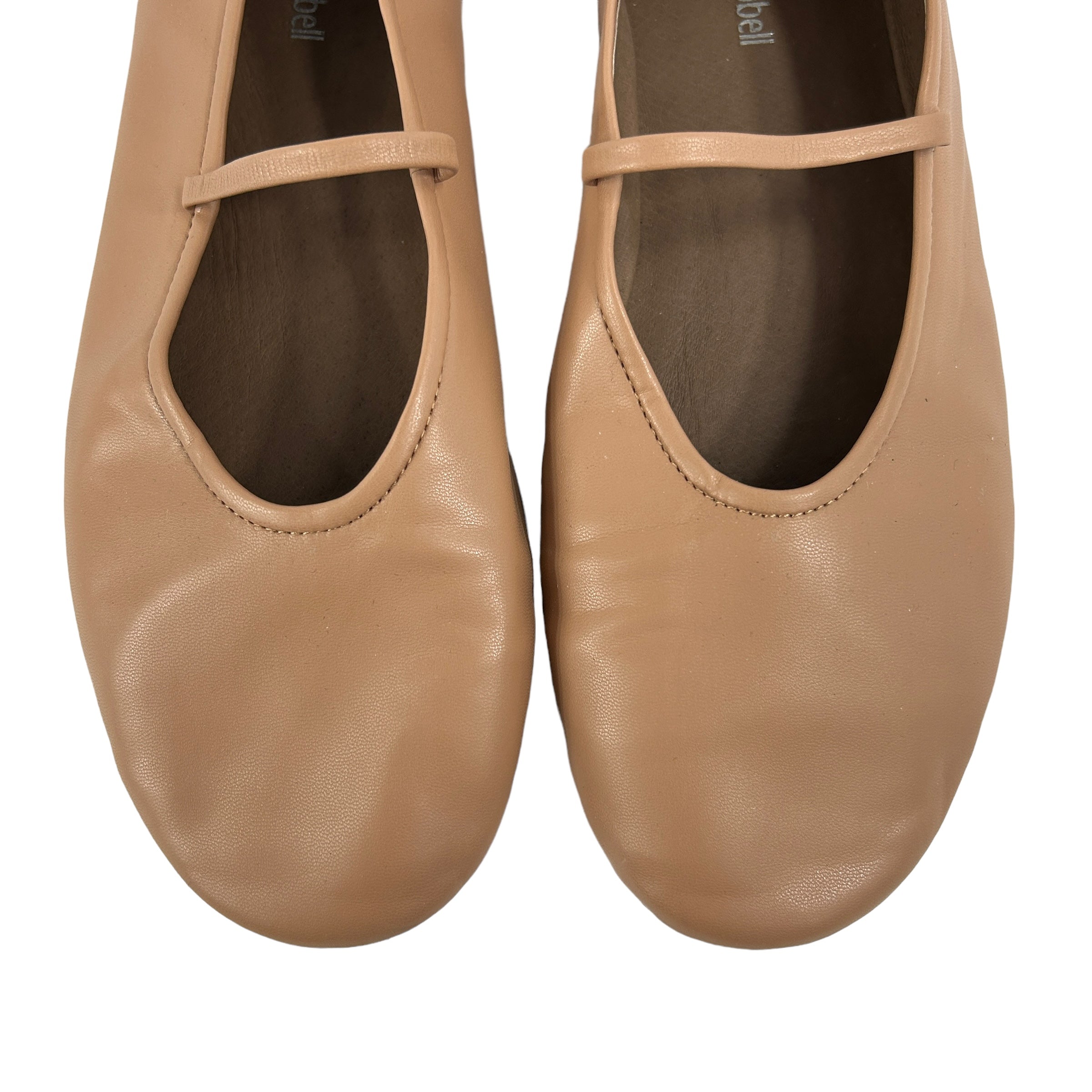 Jeffrey Campbell Dancerina Ballet Flats in Beige