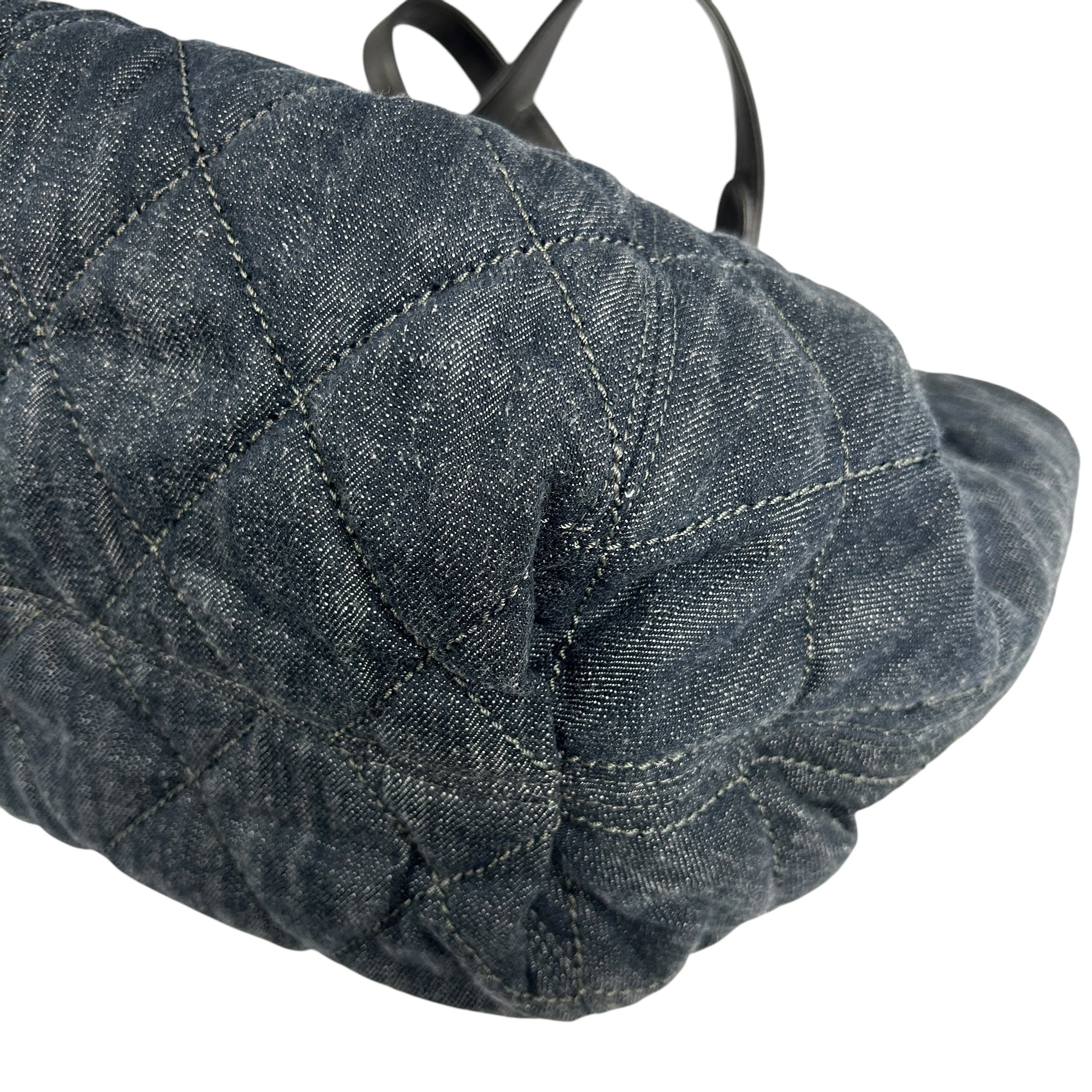 Dark Denim Large Hobo Bag w/SHW