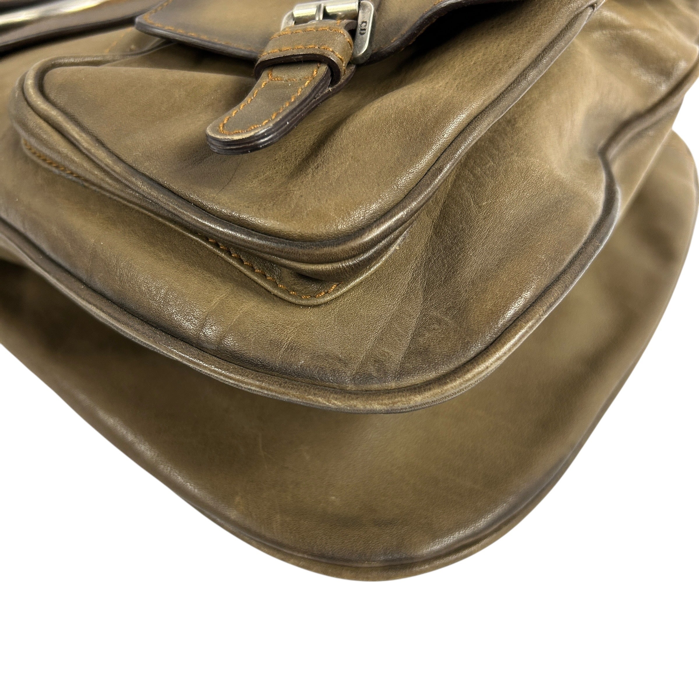 Army Green/Grey Gaucho Saddle Bag w/RHW