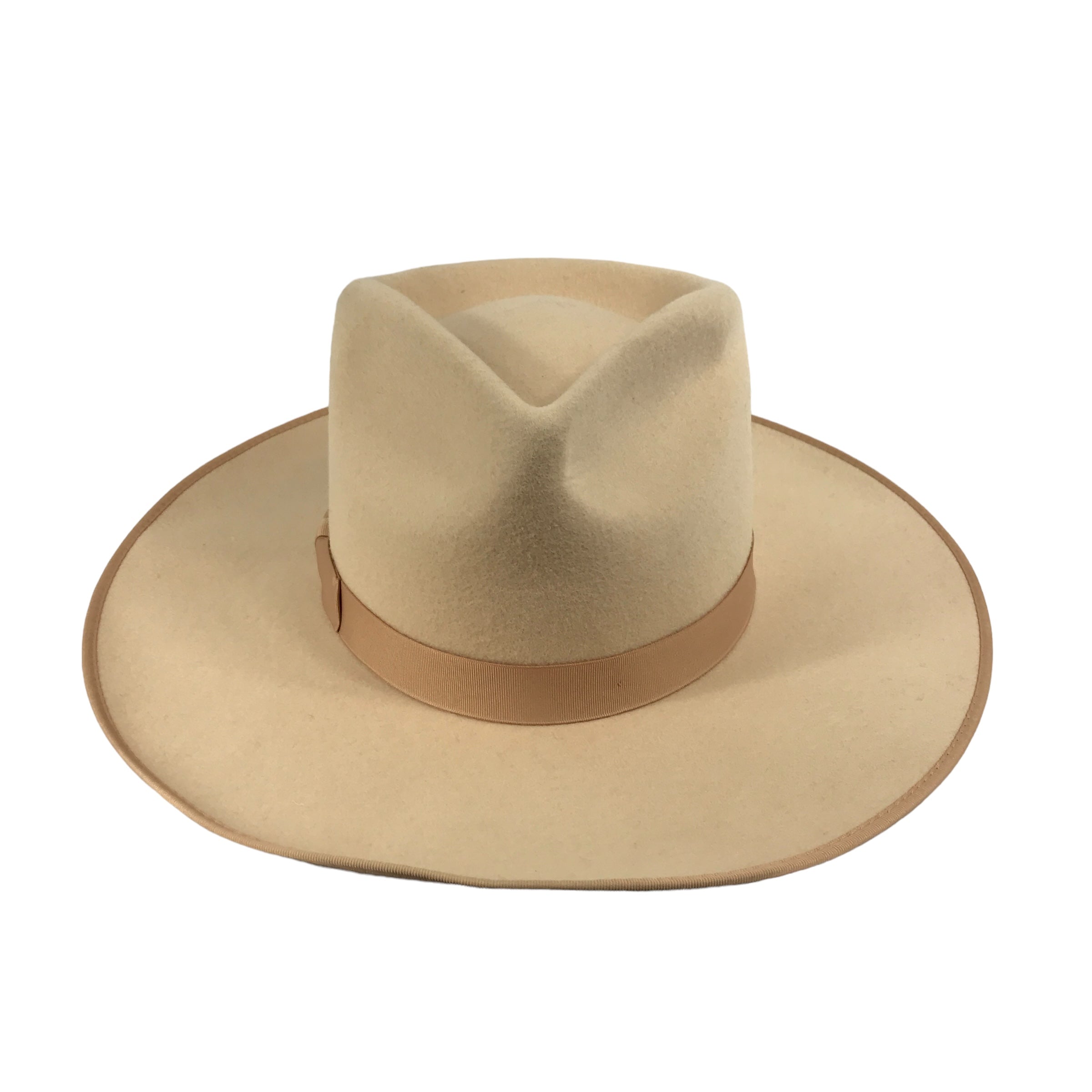 LACK OF COLOR Beige Wool Australian Fedora Hat