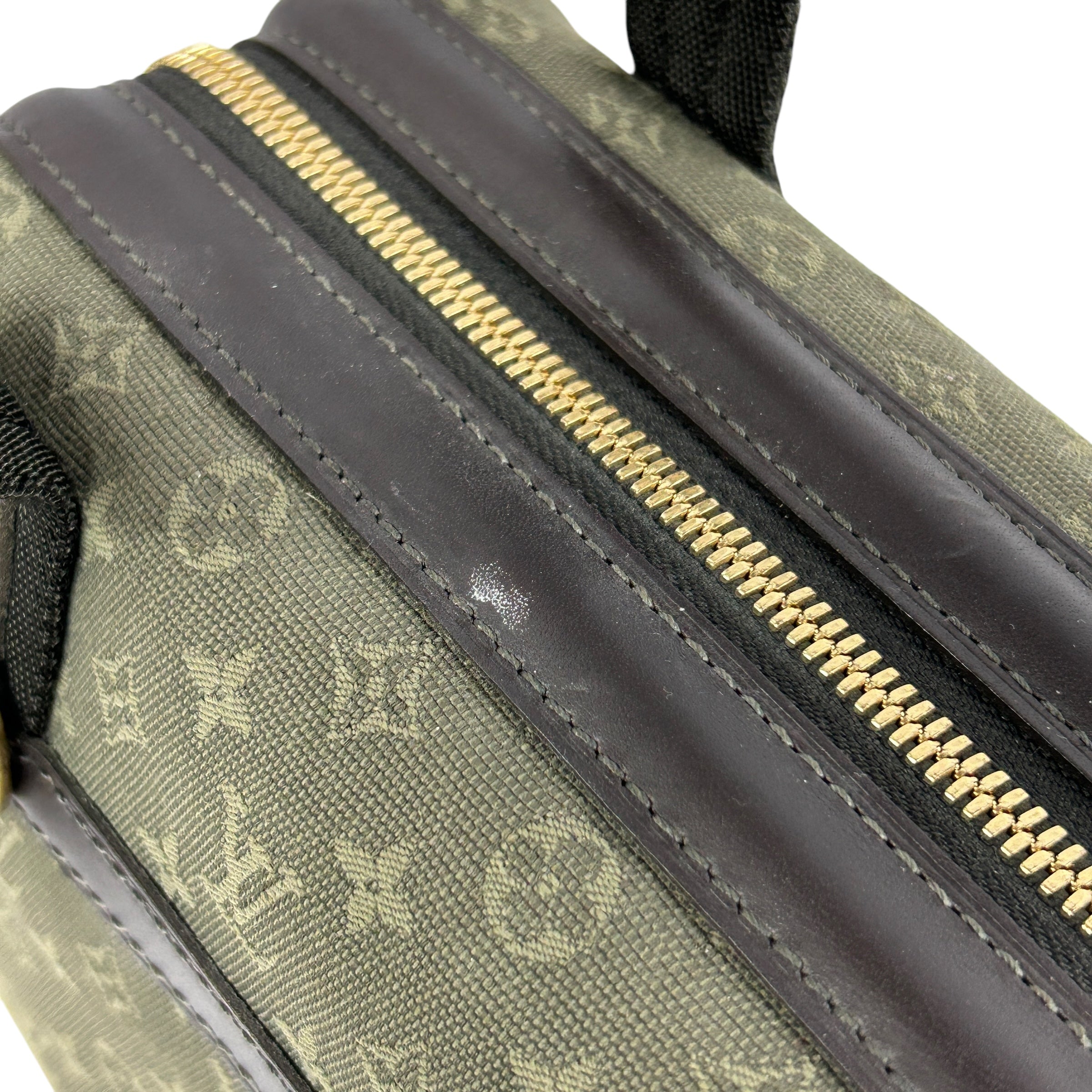 Khaki Monogram Mini Lin Josephine PM Bag