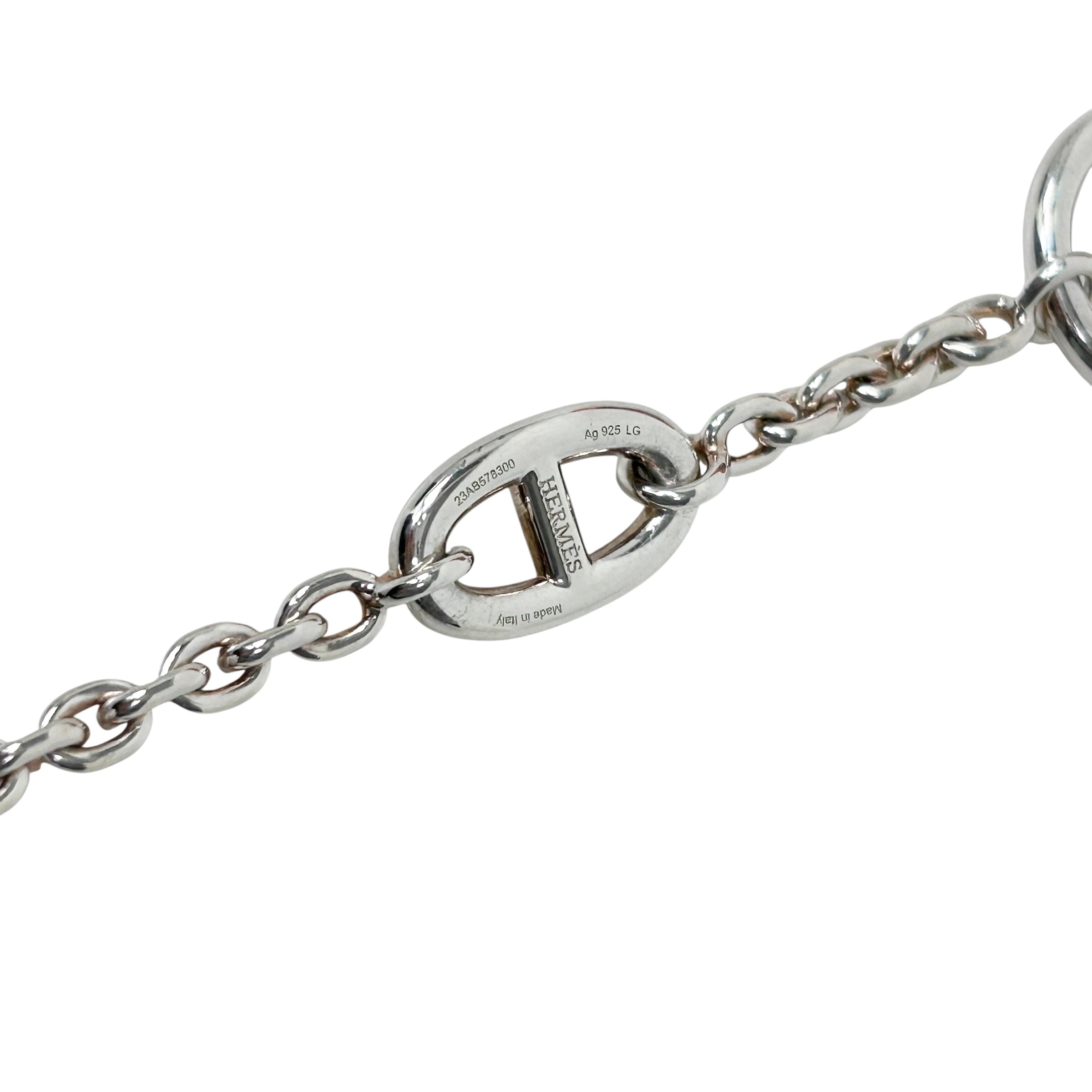 Sterling Silver Farandole Chain Link Toggle Bracelet