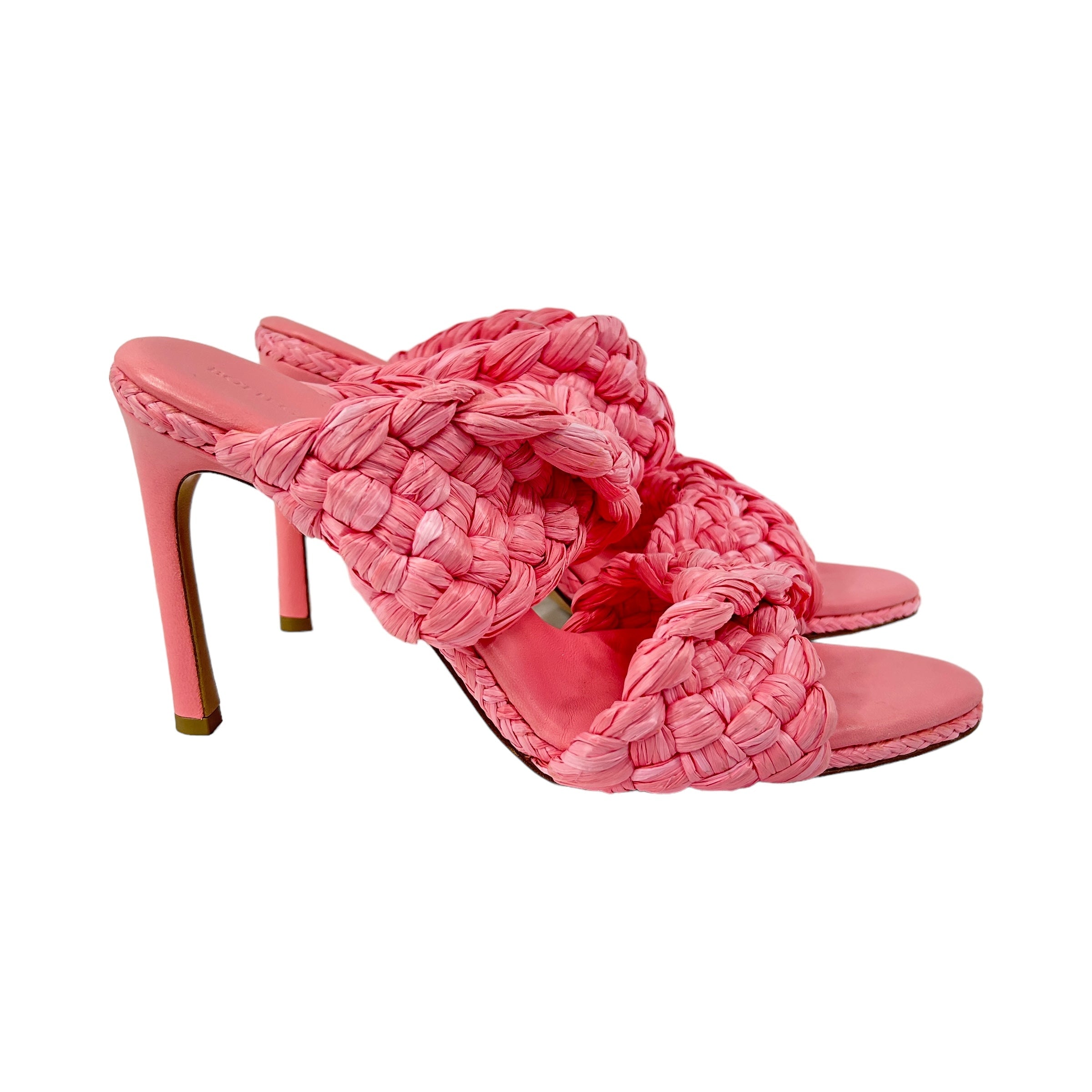 Pink Nappa Dream Knotted Sandals