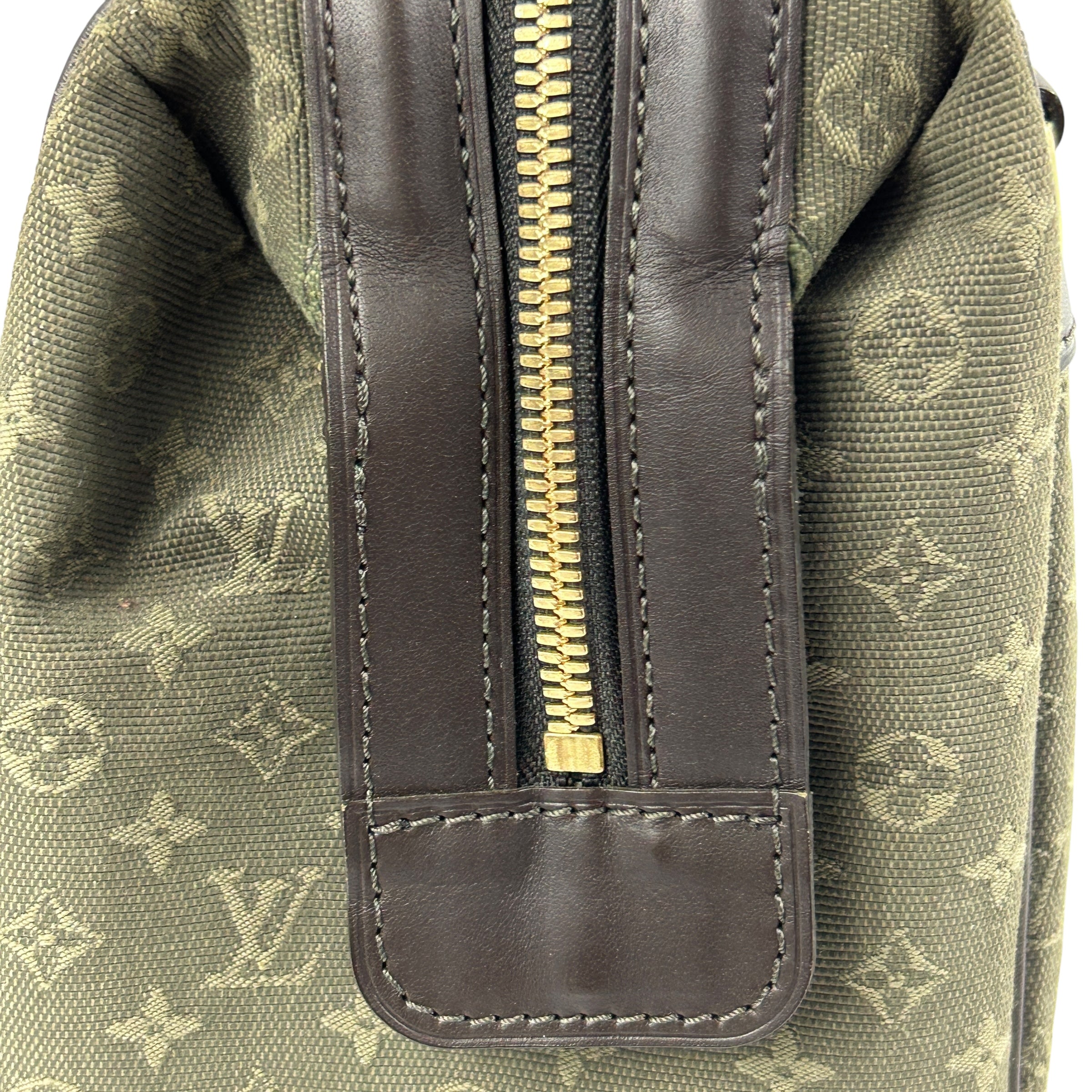 Khaki Monogram Mini Lin Josephine PM Bag