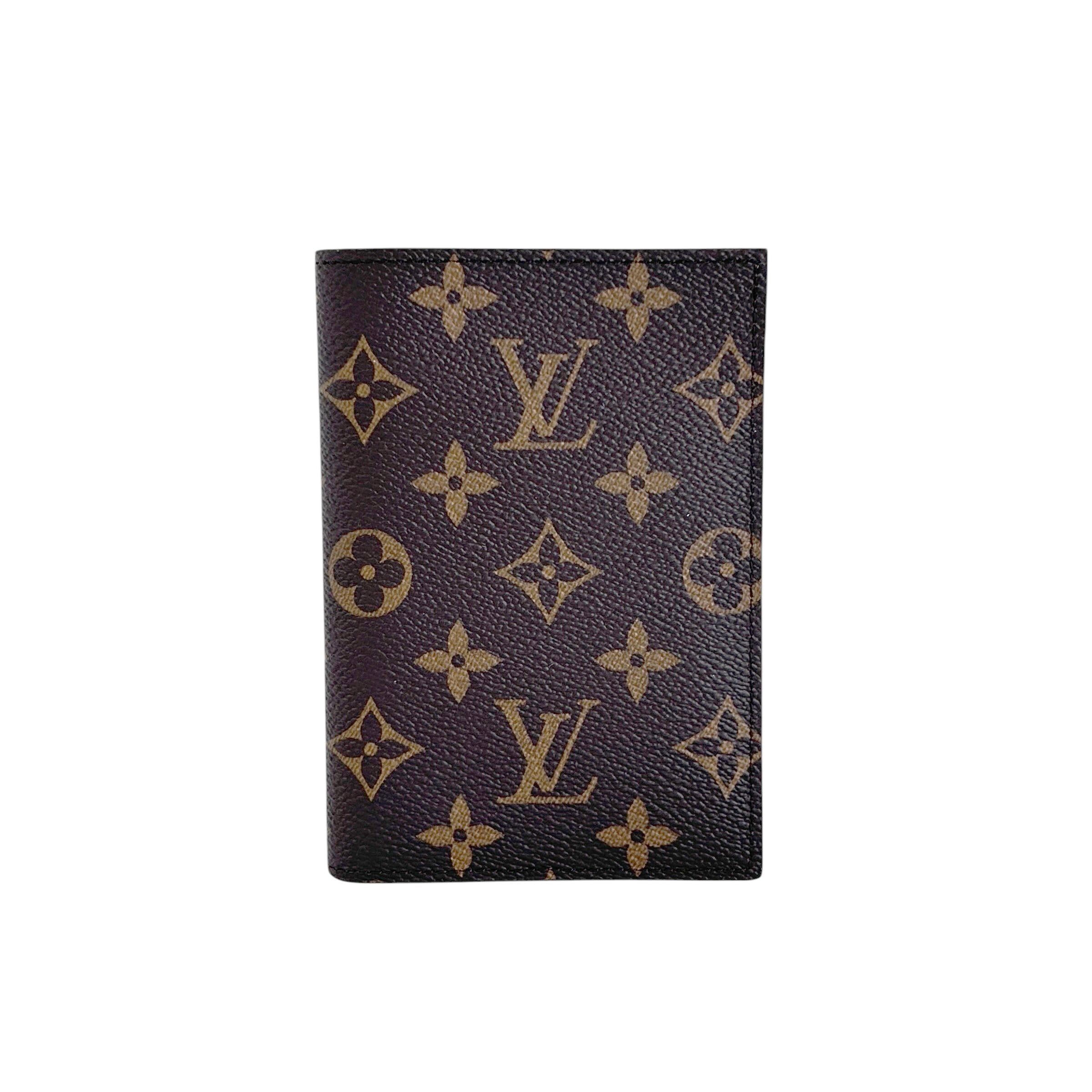 Monogram Passport Cover
