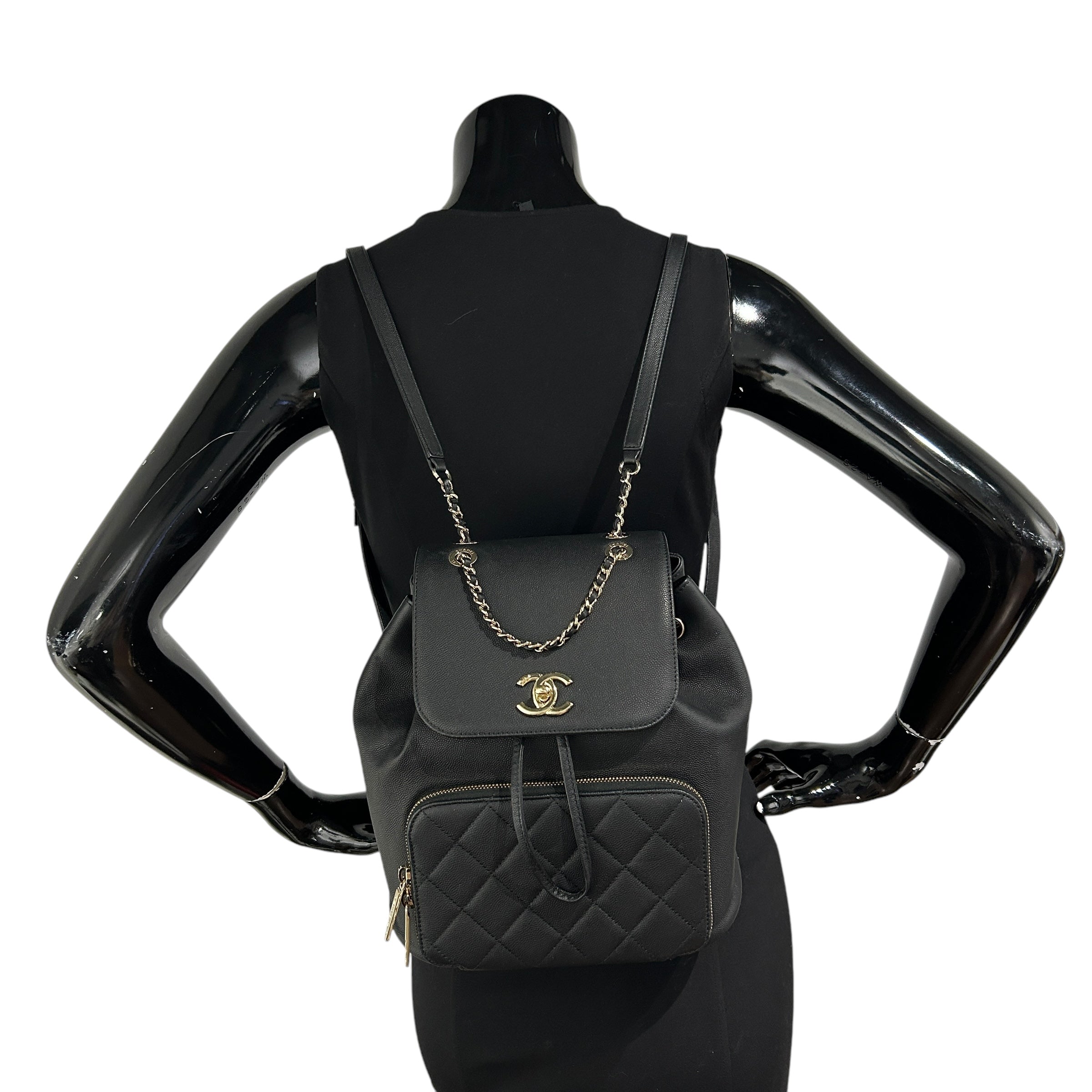 Black Caviar Affinity Backpack w/LGHW