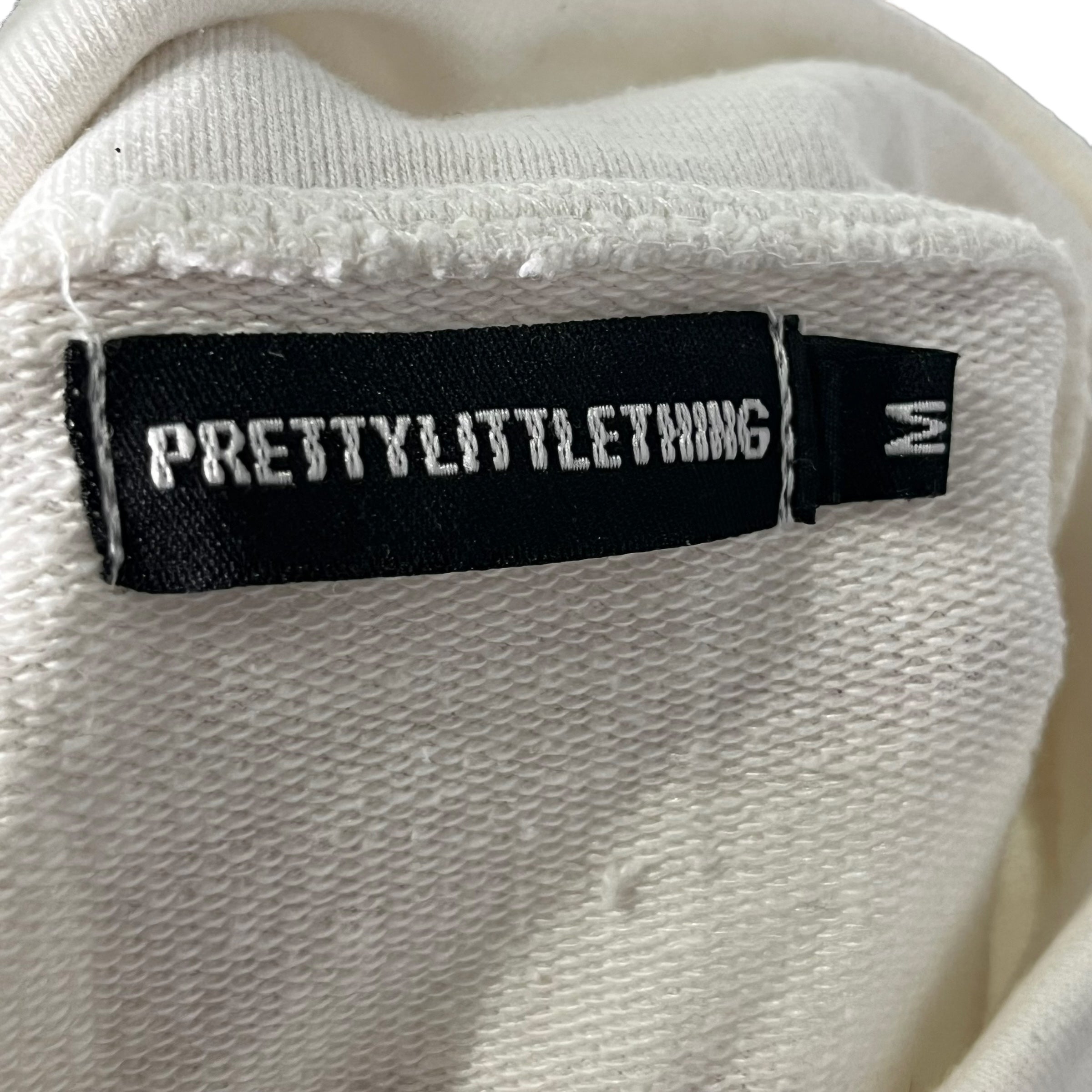 PRETTYLITTLETHING White Cropped Sweater