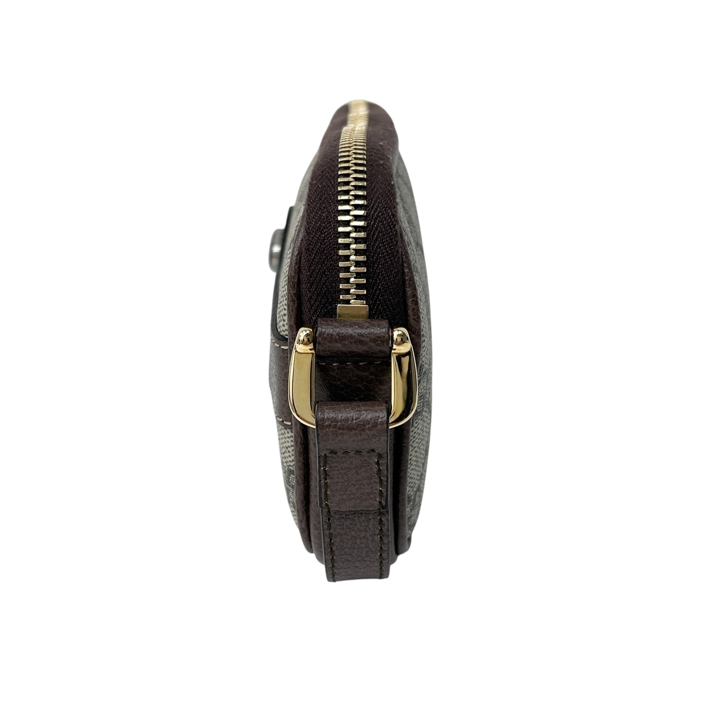 Beige/Ebony Supreme GG Coated Canvas Vintage Web Ophidia Mini Crossbody Bag w/GHW