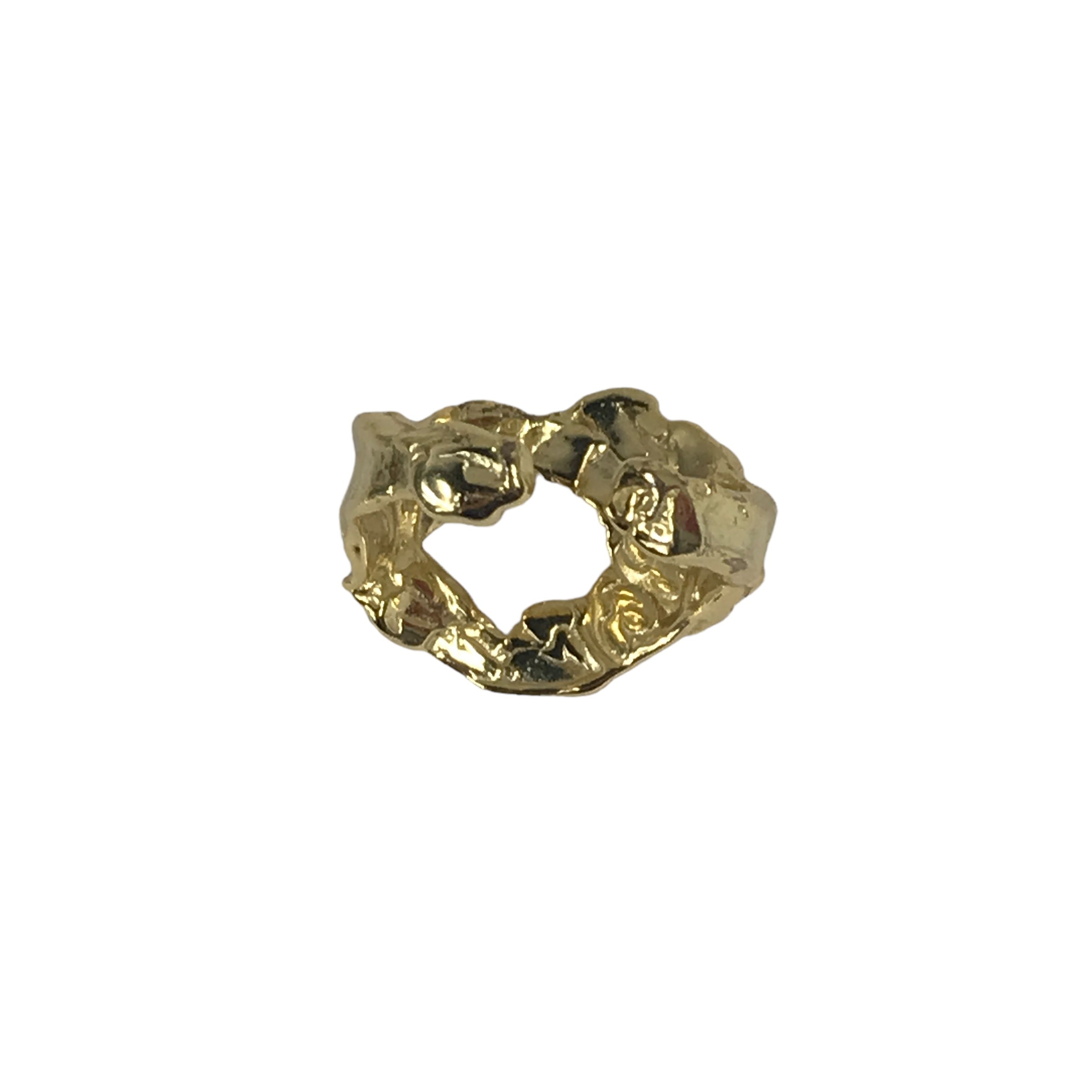 ANA LUISA Gold Plated Sterling Silver Abstract Ring