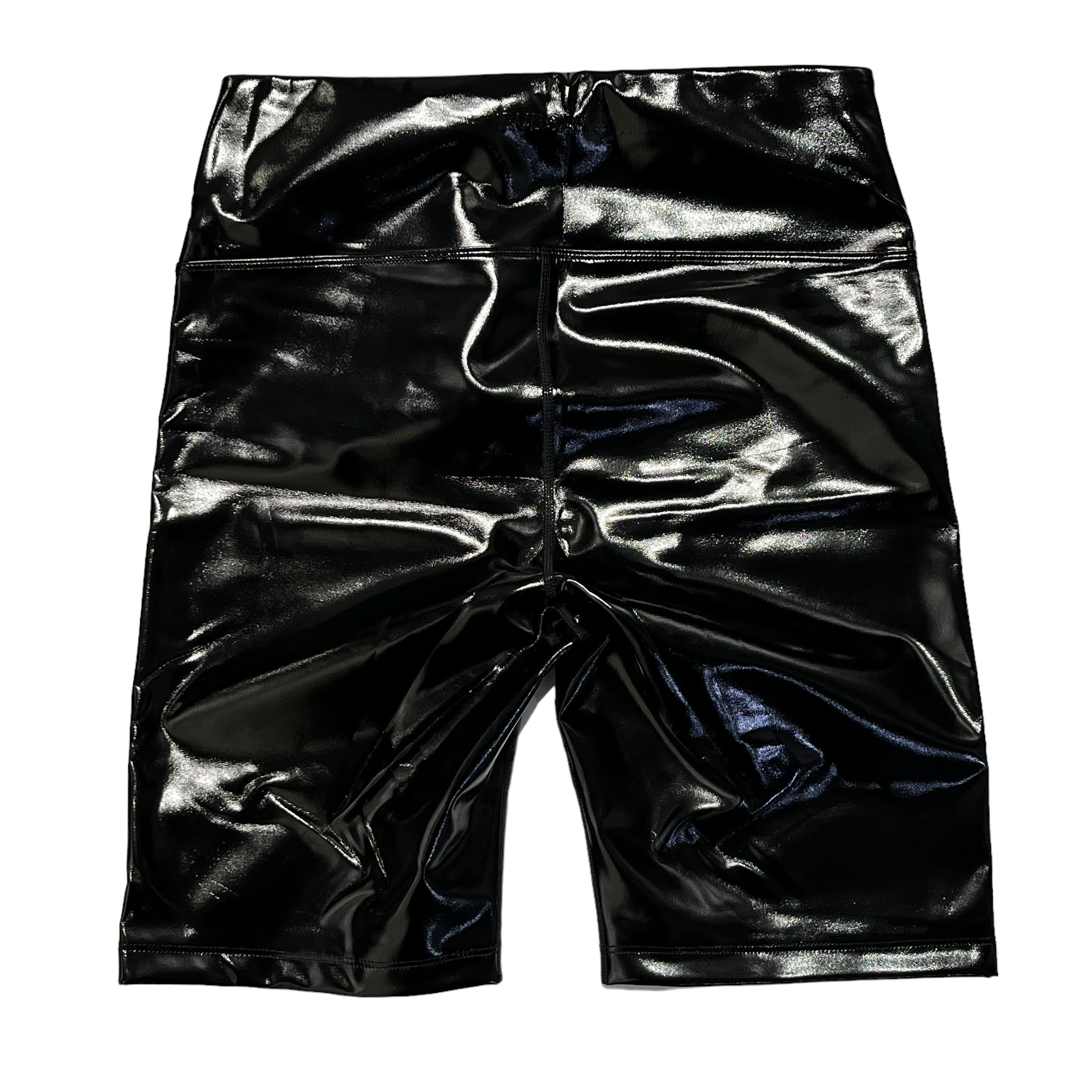 RUDSAK Faux Patent Leather Biker Shorts