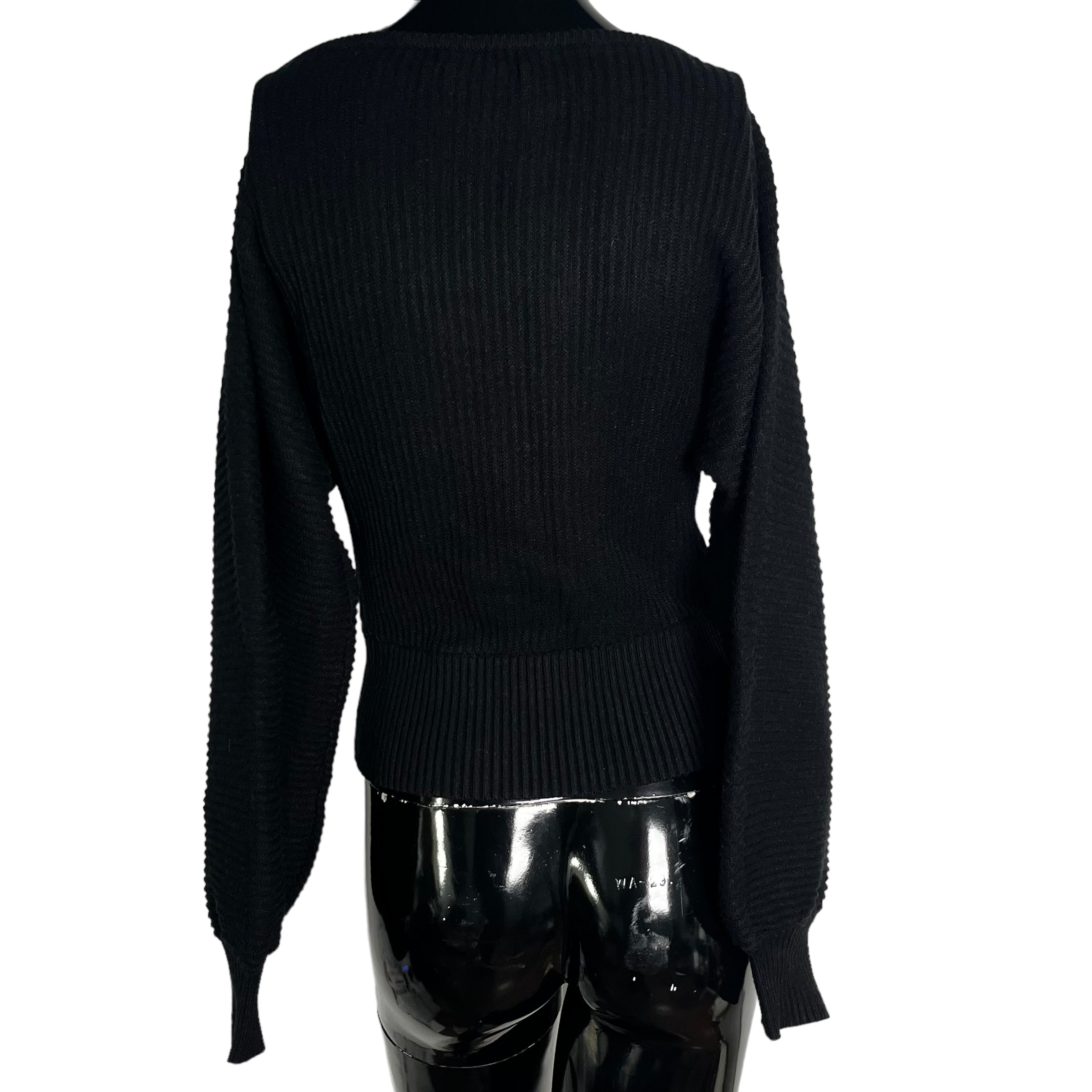 L'ACADEMIE Black Sweater