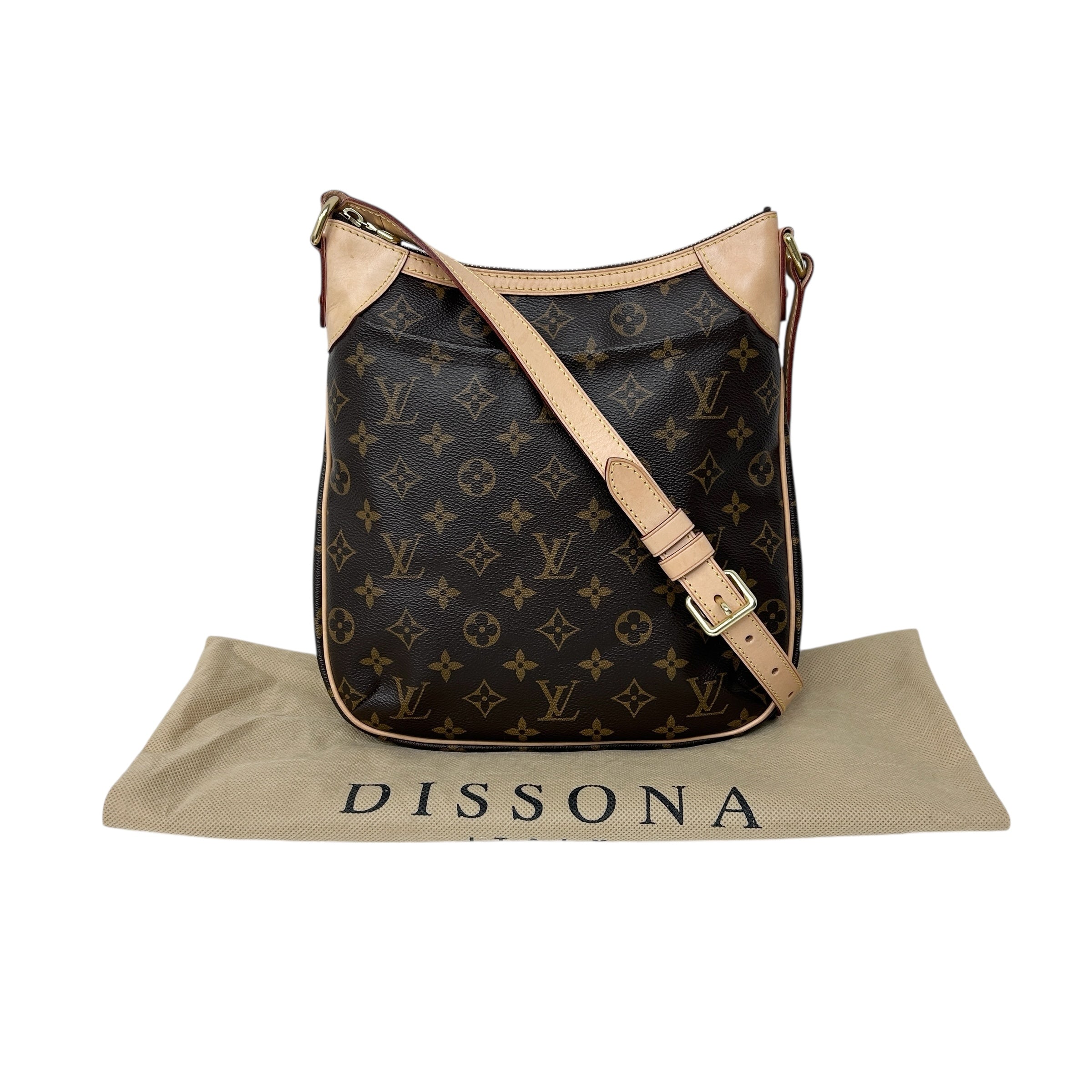 Monogram Canvas Odeon PM Cross Body Bag w/GHW