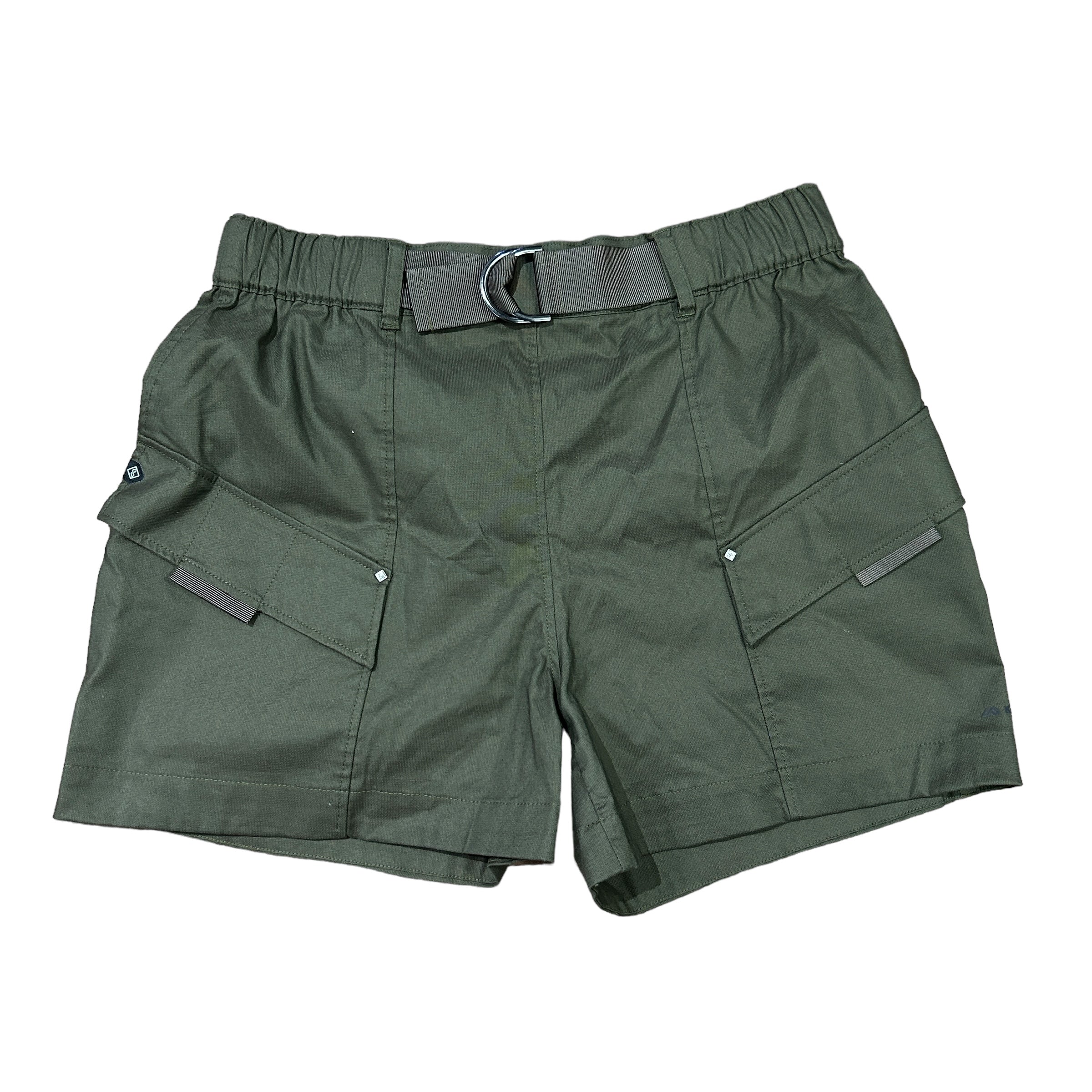 Olive Green High Waisted Shorts
